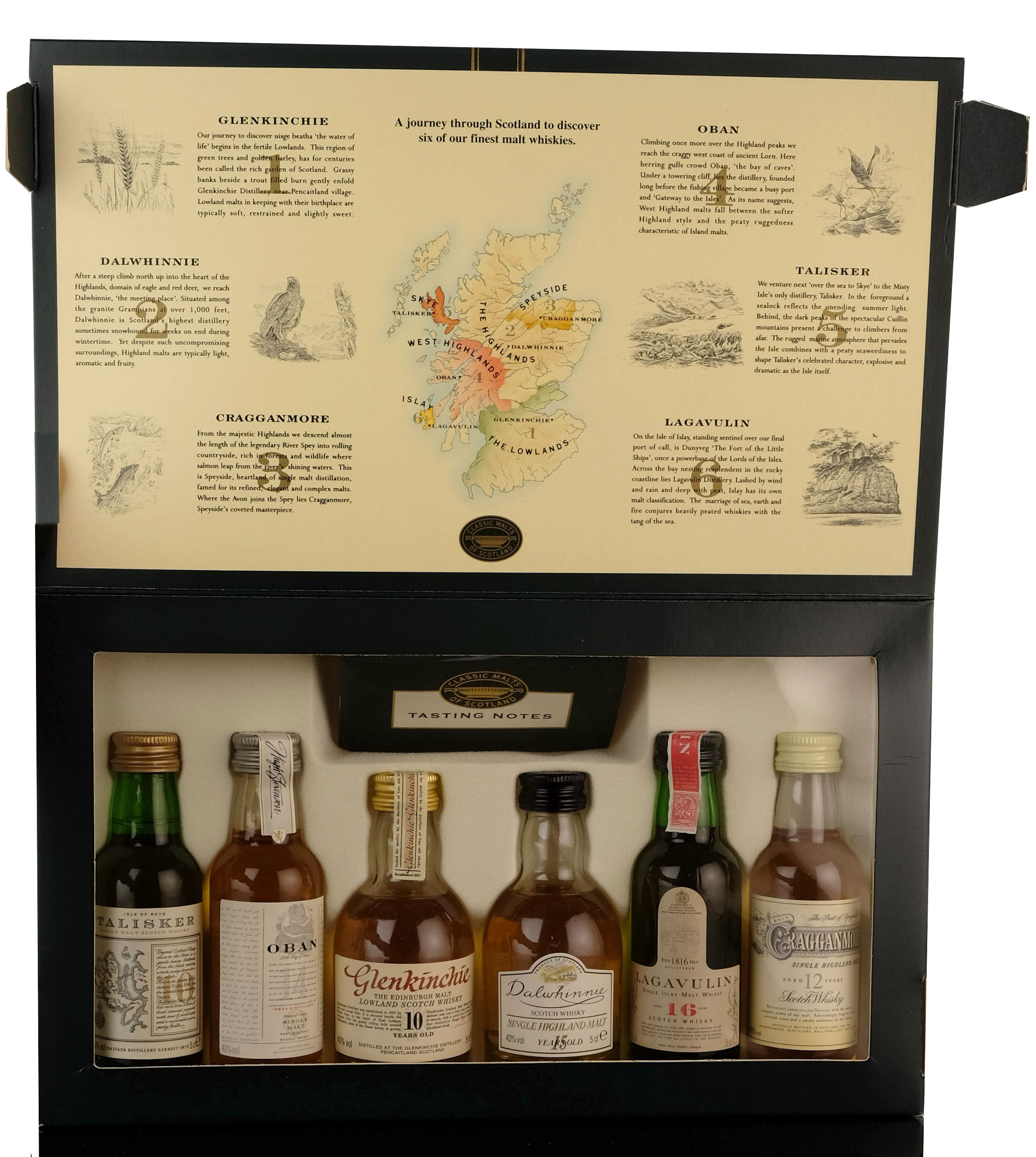 Classic Malts Of Scotland Miniature Set