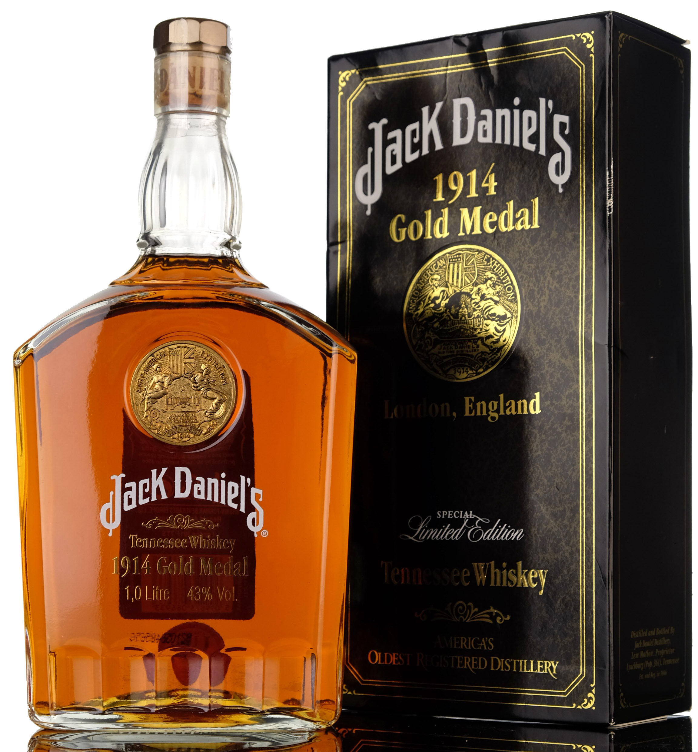 Jack Daniels 1914 Gold Medal - 1 Litre