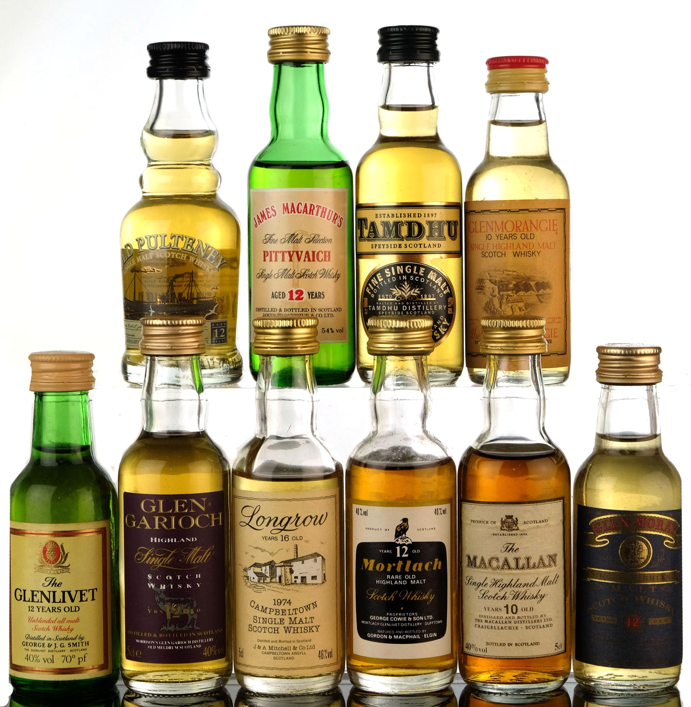 10 x Malt Miniatures