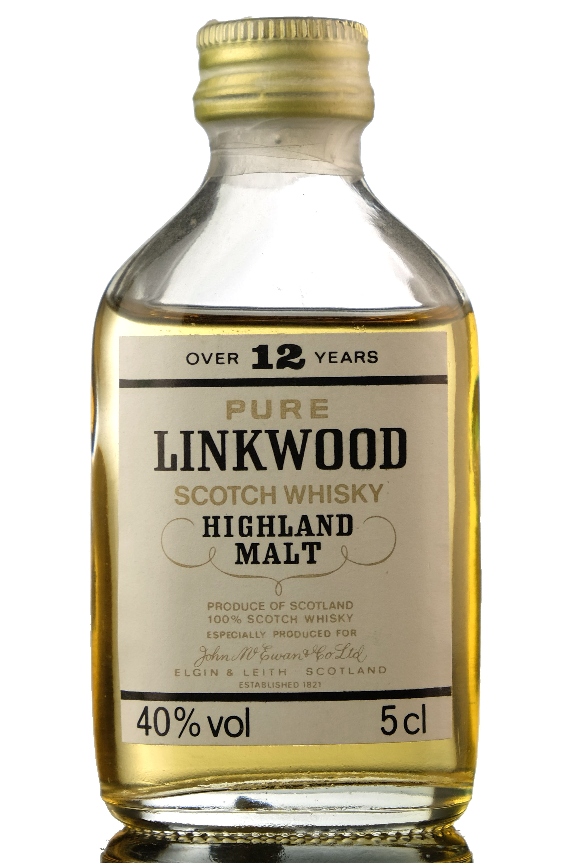 Linkwood 12 Year Old Miniature