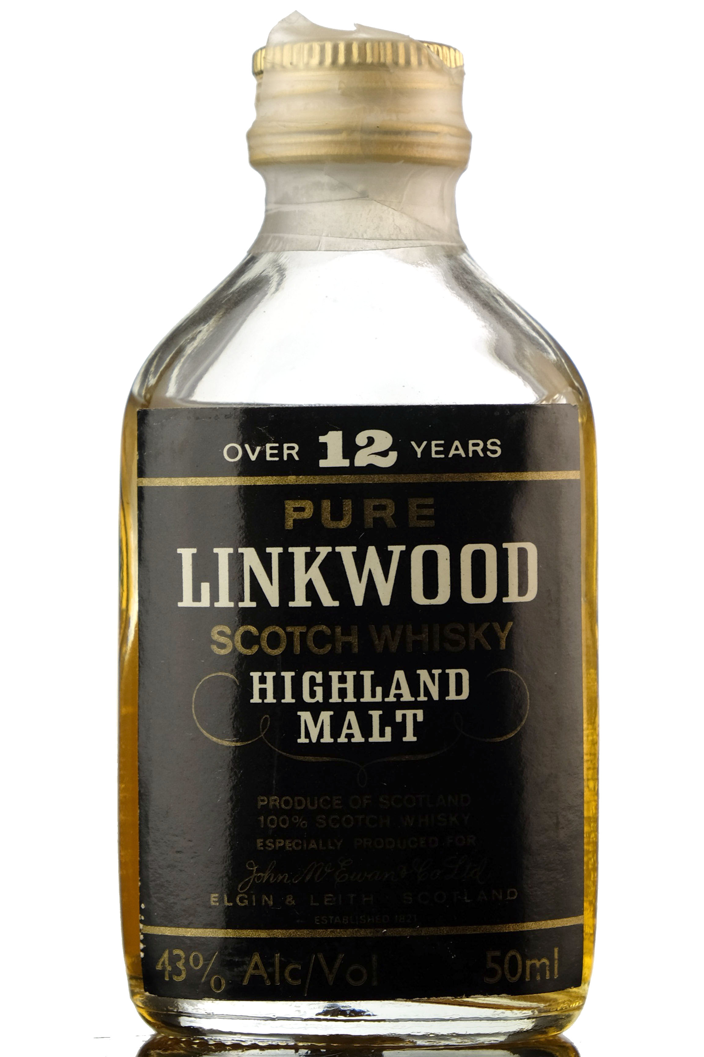 Linkwood 12 Year Old Miniature