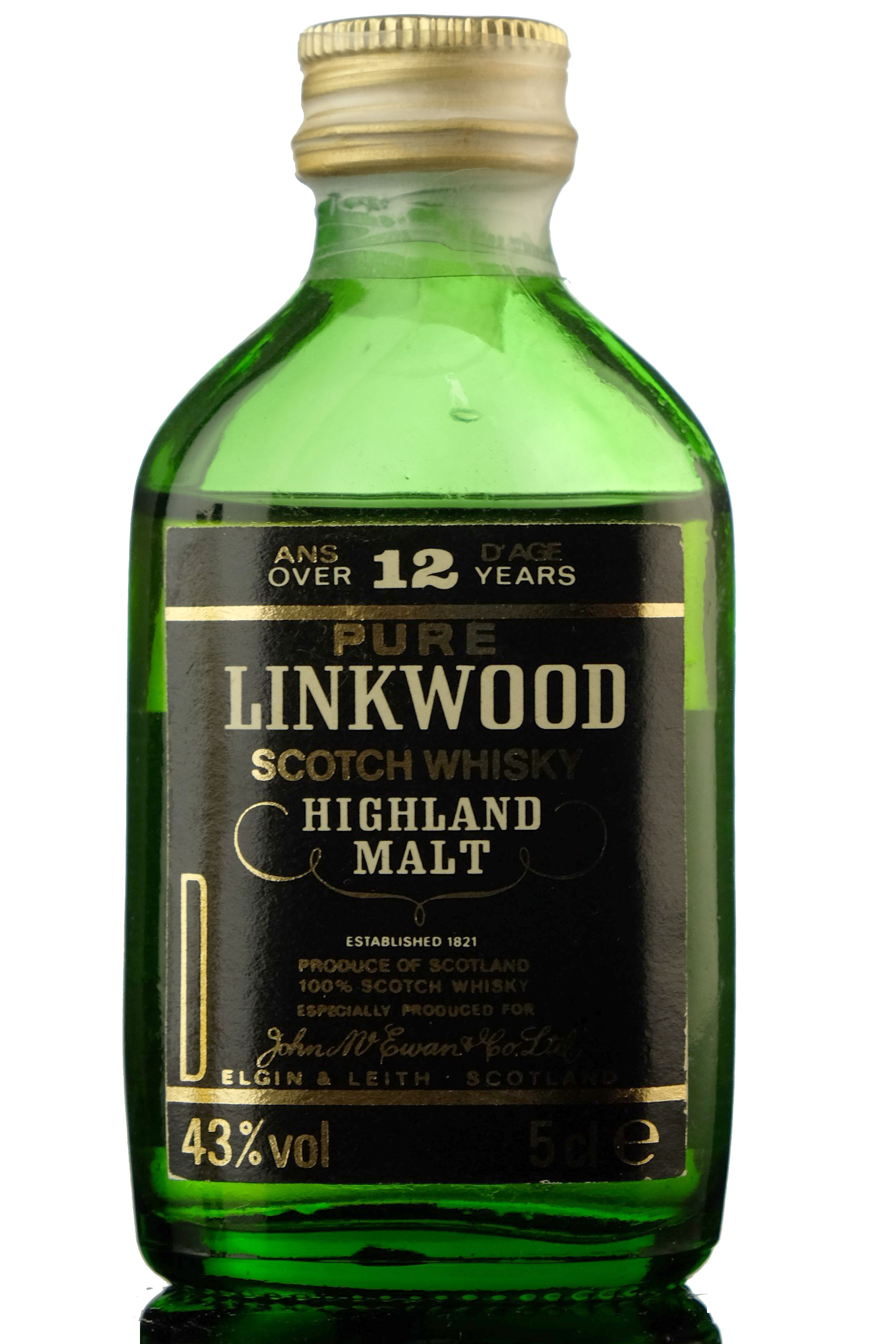 Linkwood 12 Year Old Miniature
