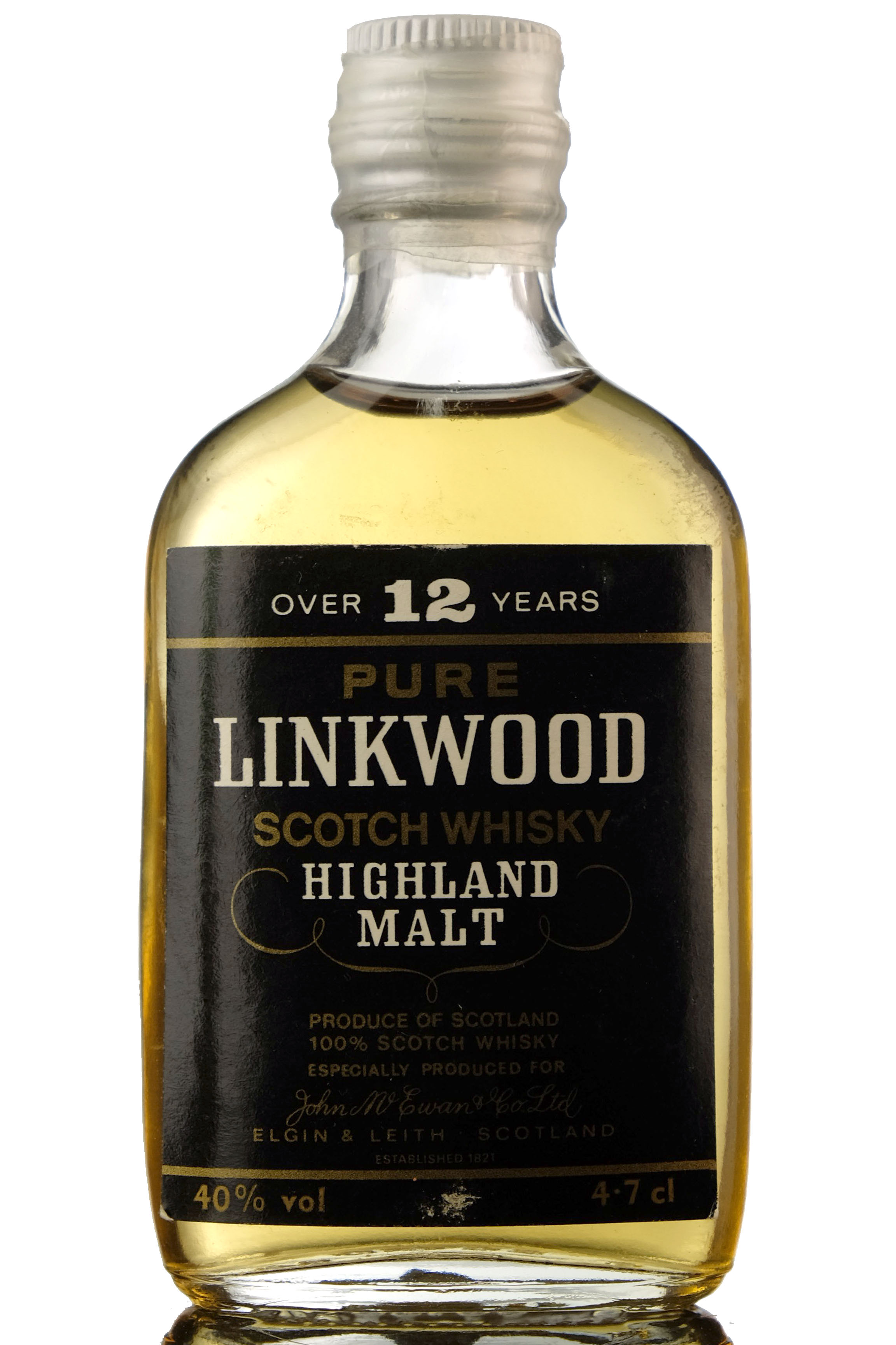 Linkwood 12 Year Old Miniature
