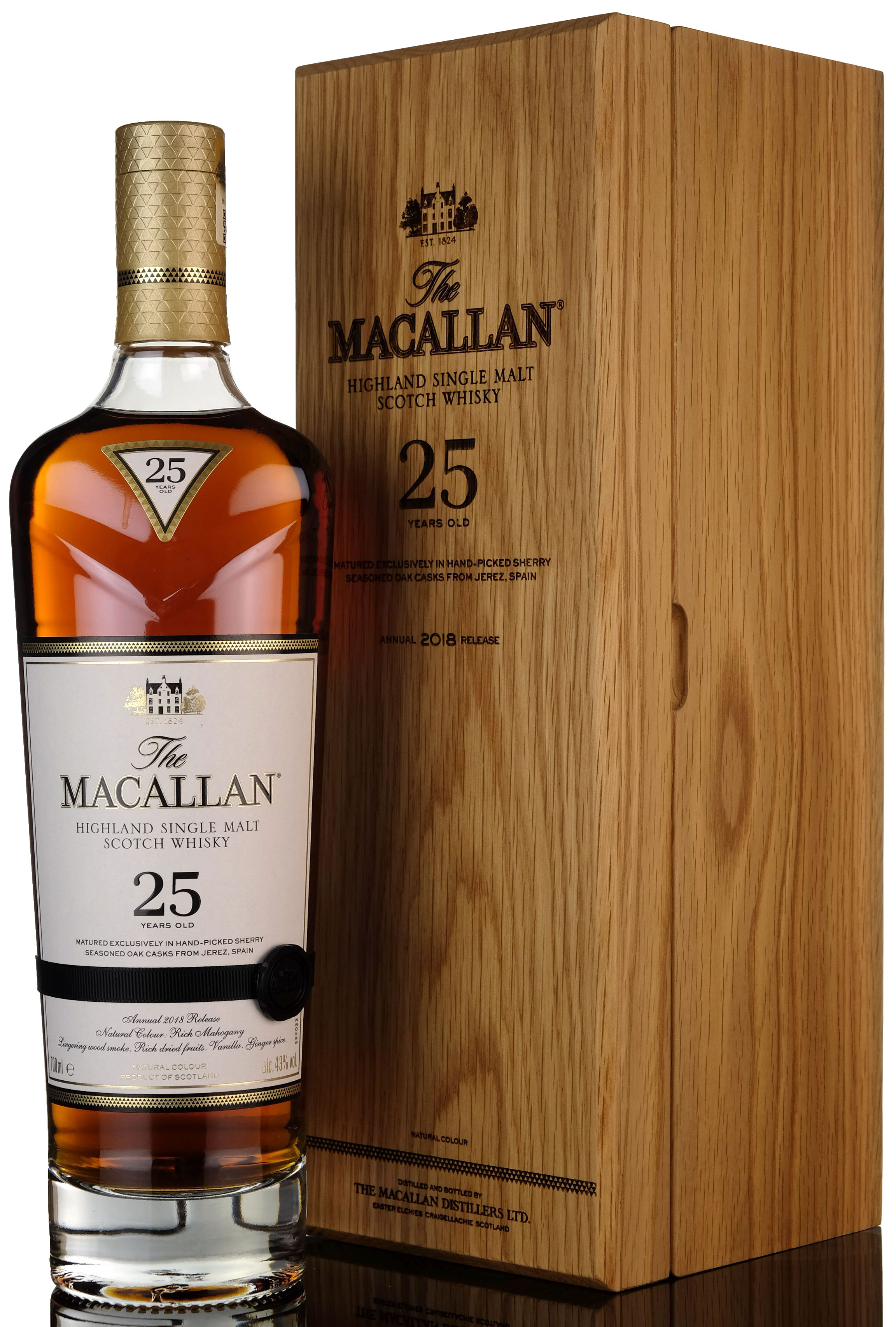 Macallan 25 Year Old - 2018 Release
