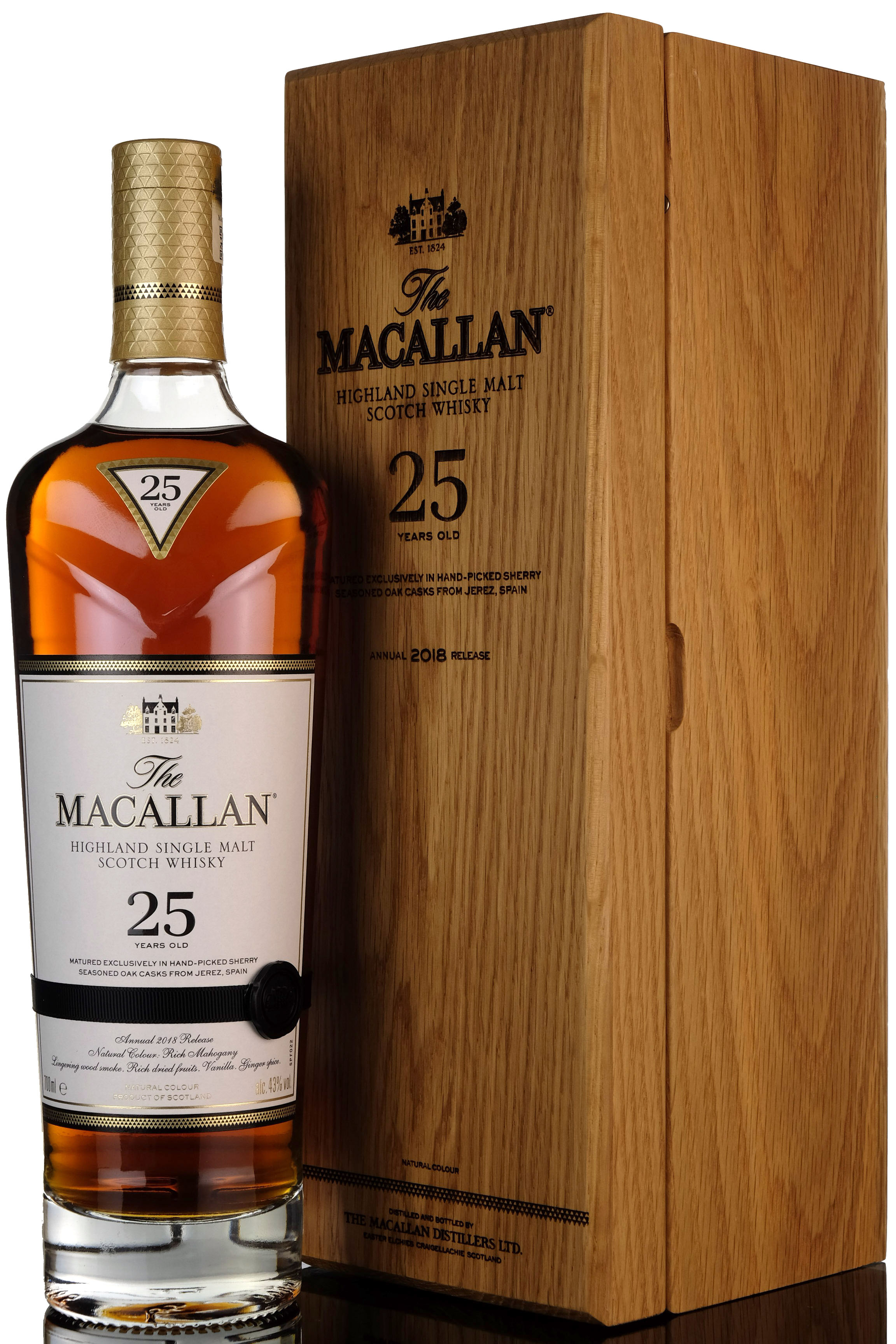 Macallan 25 Year Old - 2018 Release