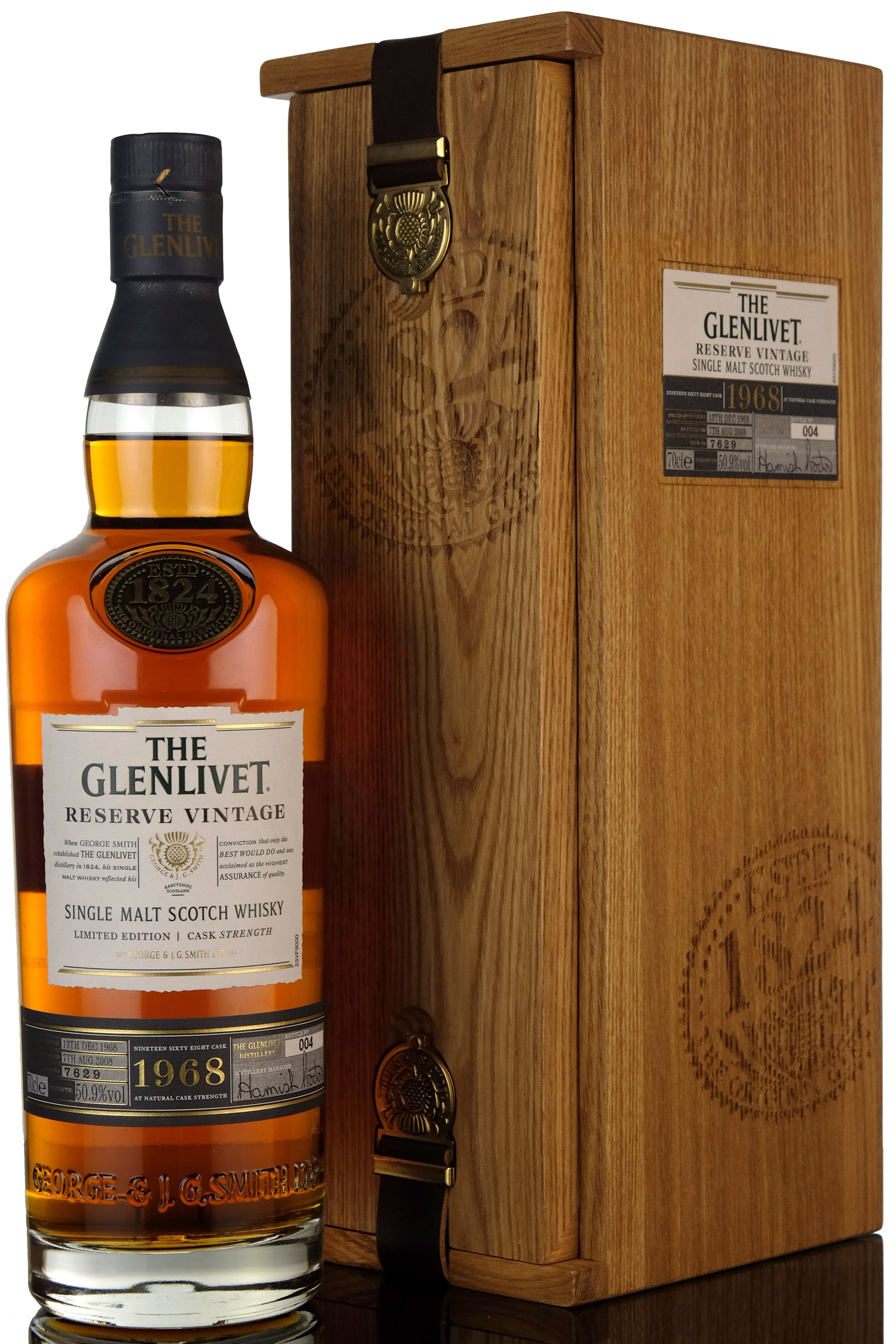 Glenlivet 1968-2008 - Single Cask 7629