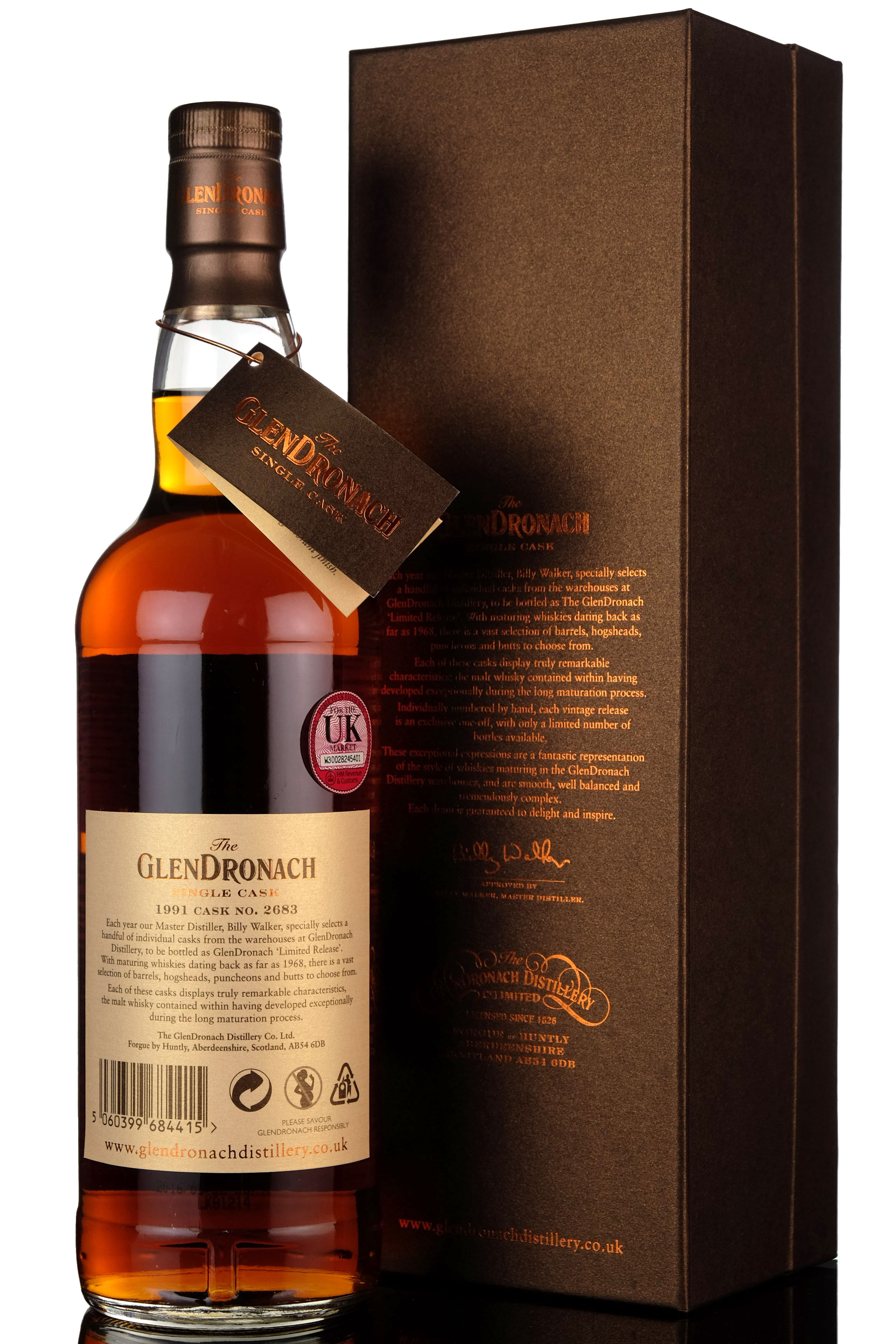 Glendronach 1991 - 2016 24 Single Cask 2683 Batch 14