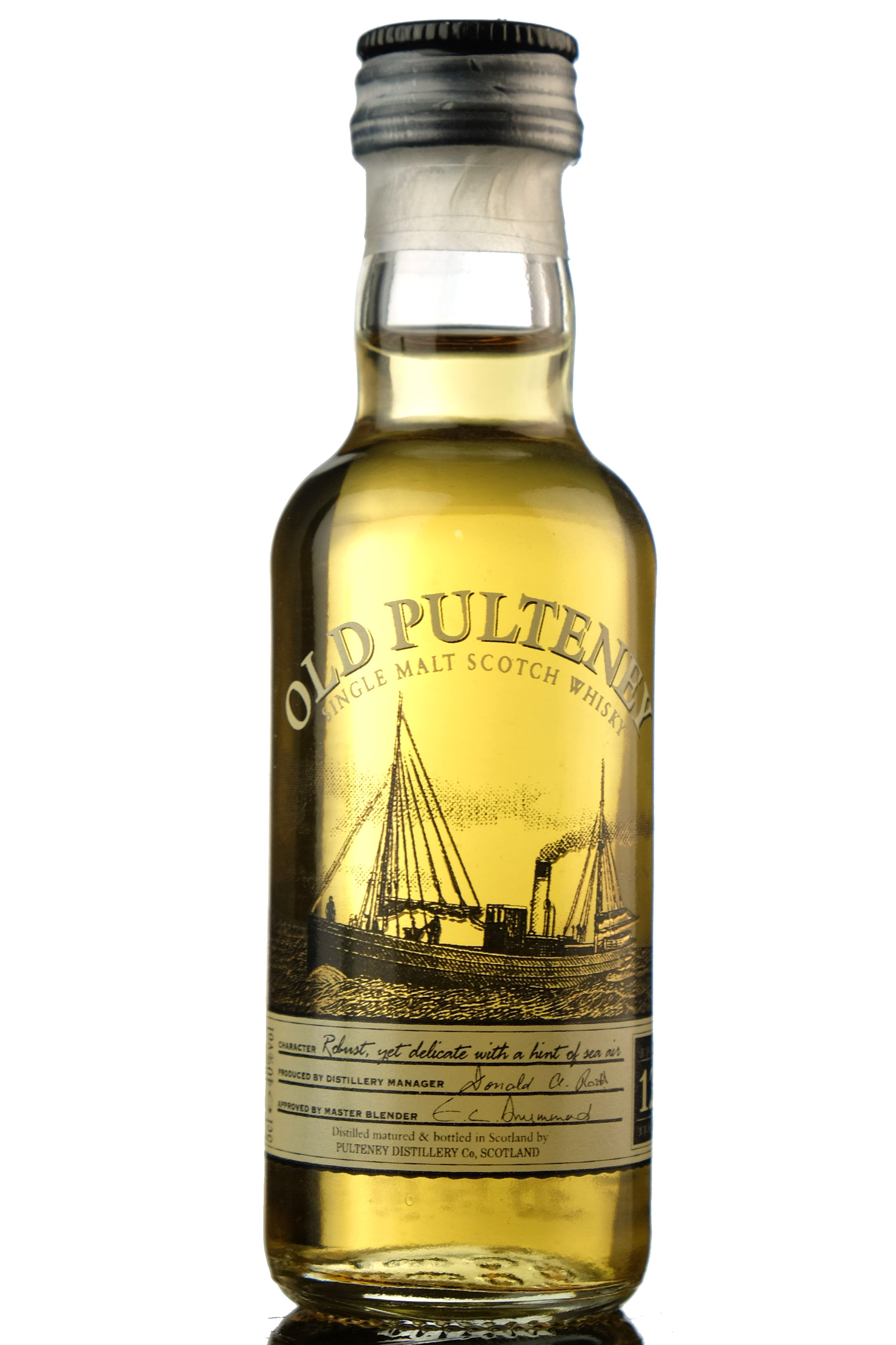 Old Pulteney 12 Year Old Miniature