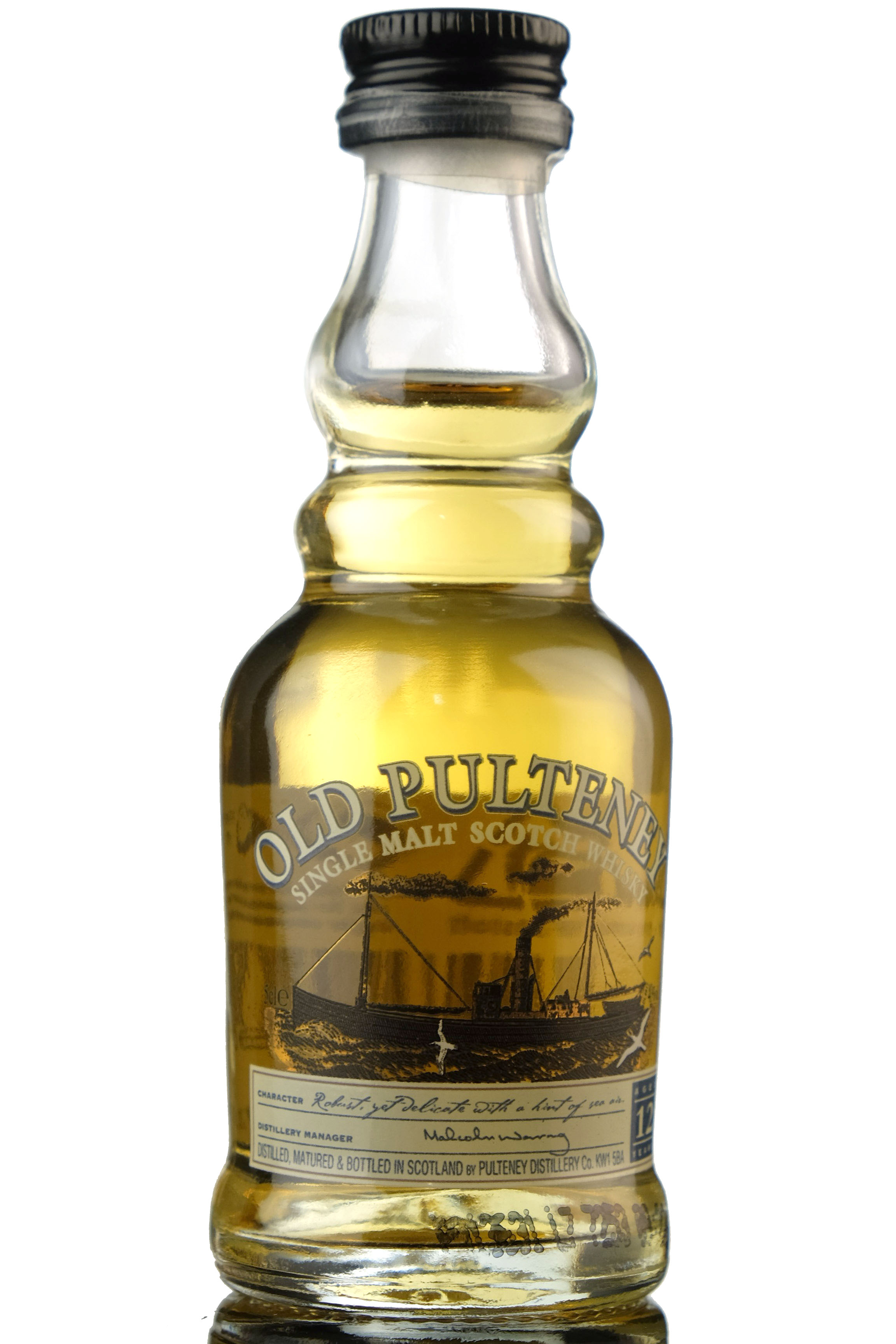 Old Pulteney 12 Year Old Miniature
