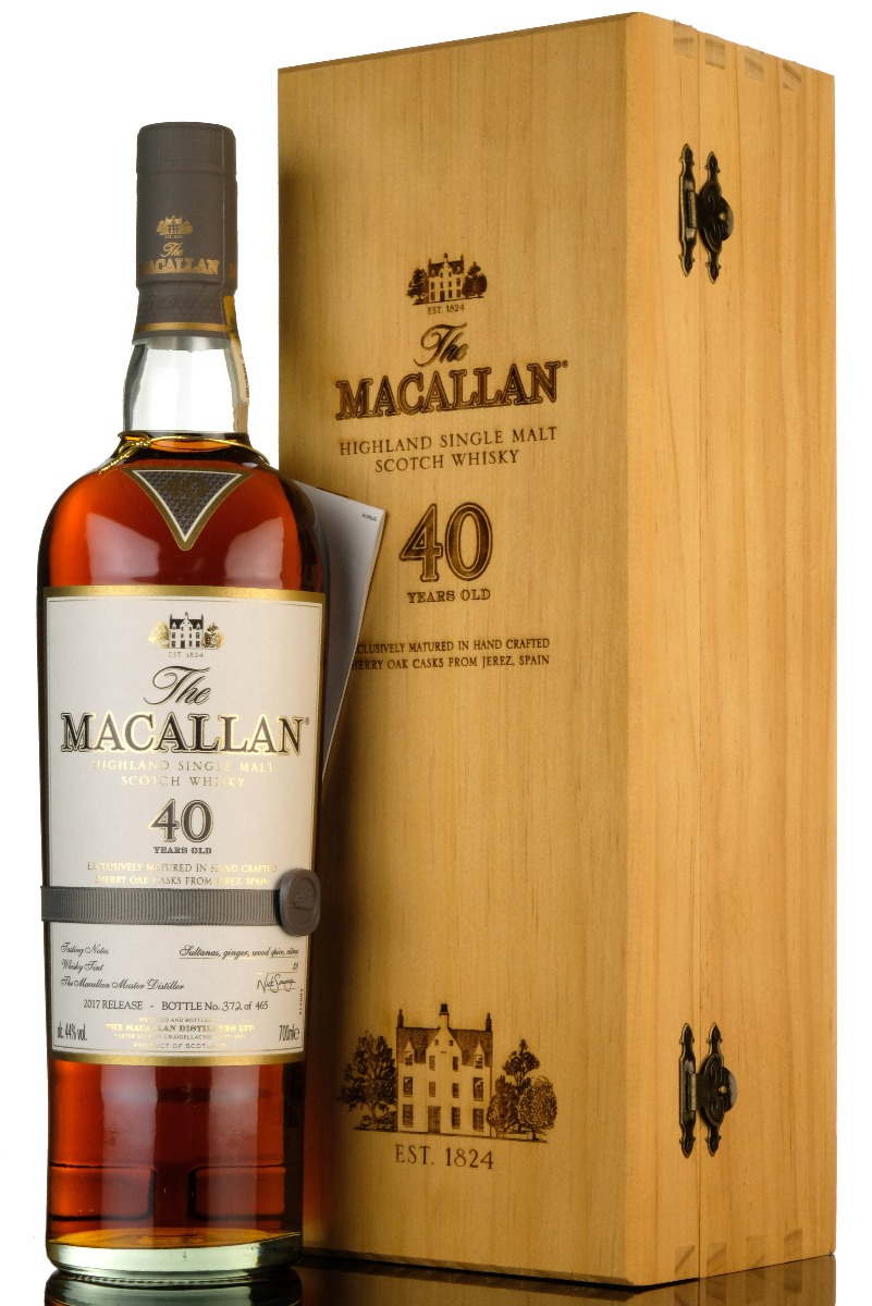 Macallan 40 Year Old - 2017 Release