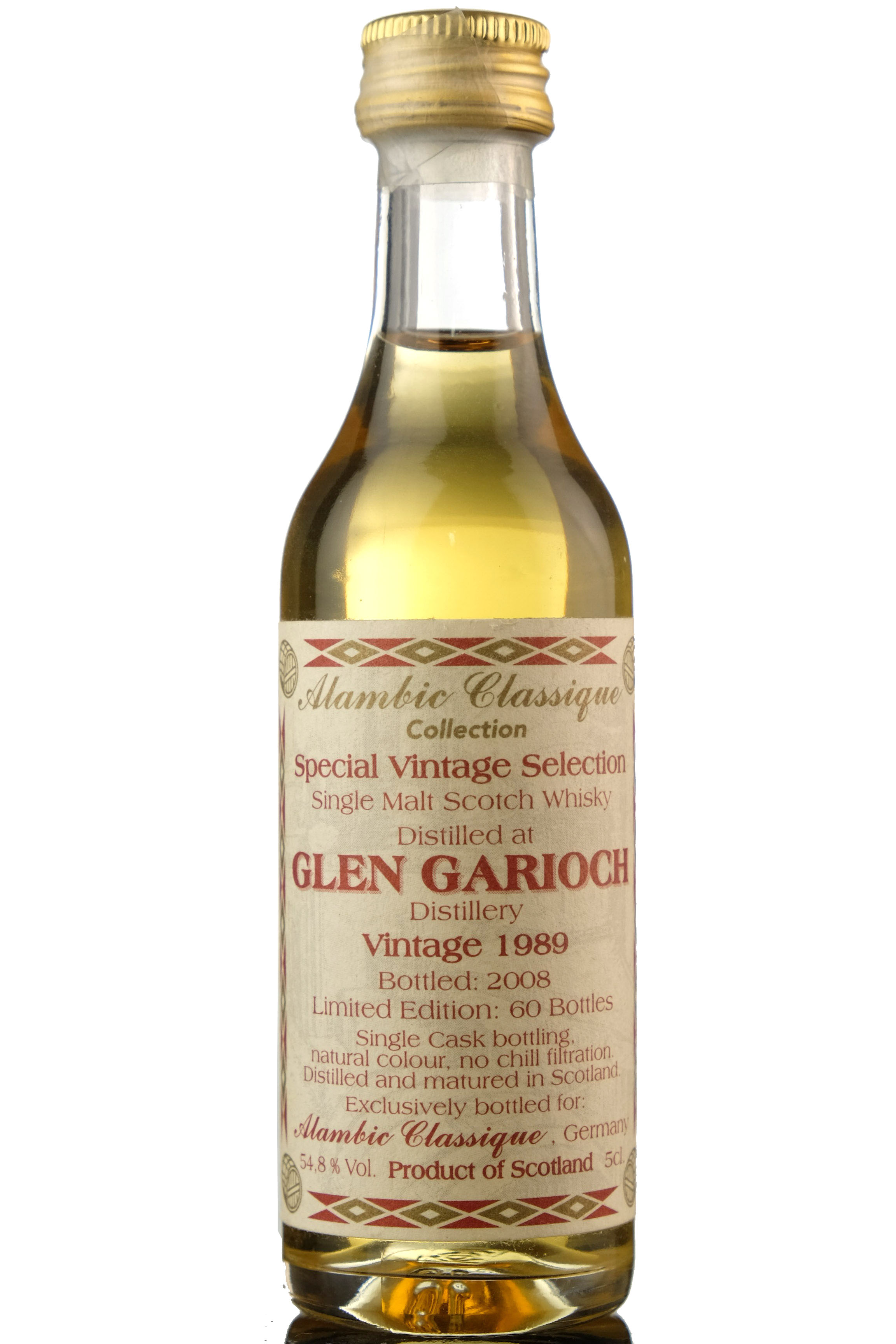 Glen Garioch 1989-2008 - Alambic Classique Collection Miniature