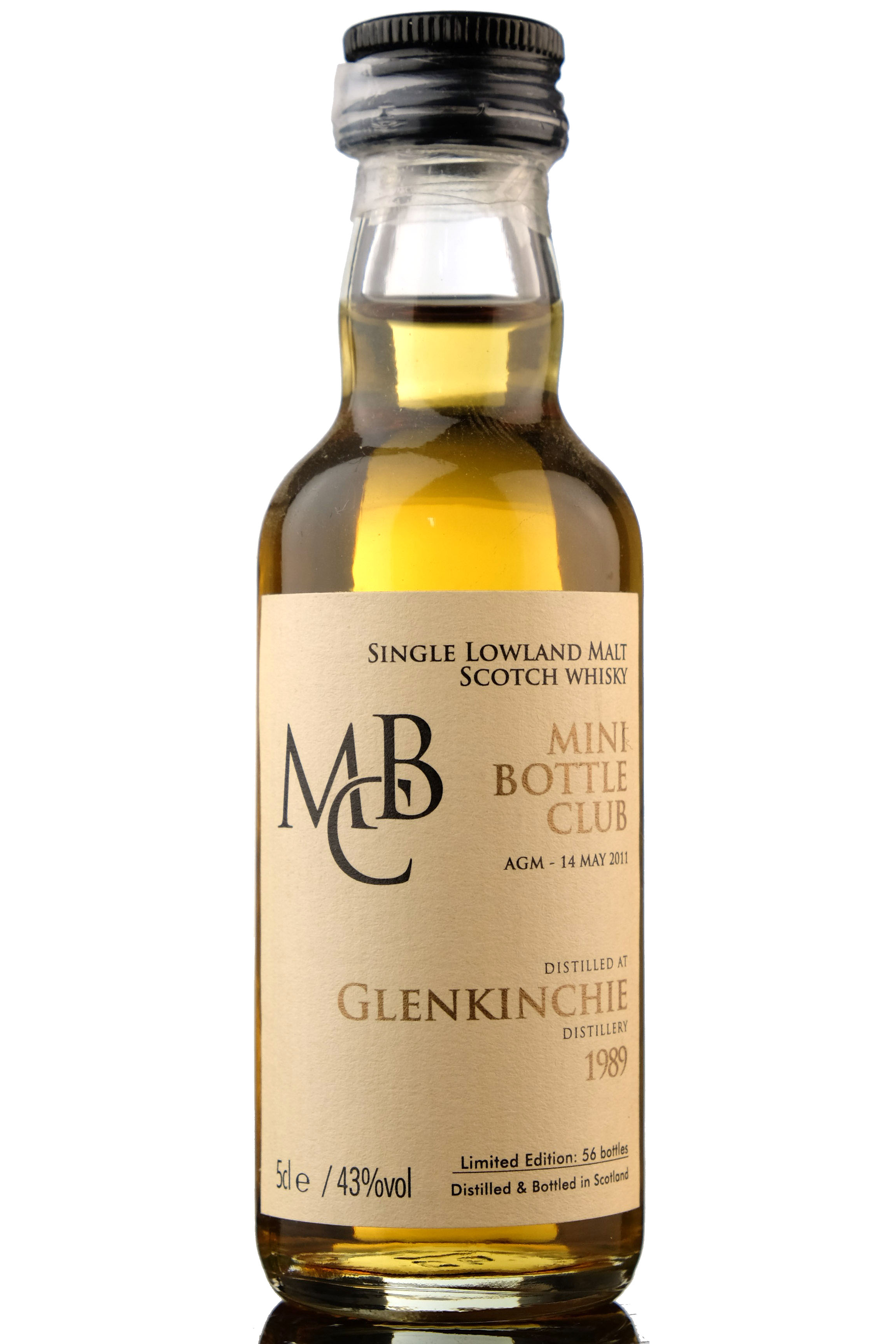 Glenkinchie 1989 - Mini Bottle Club Miniature