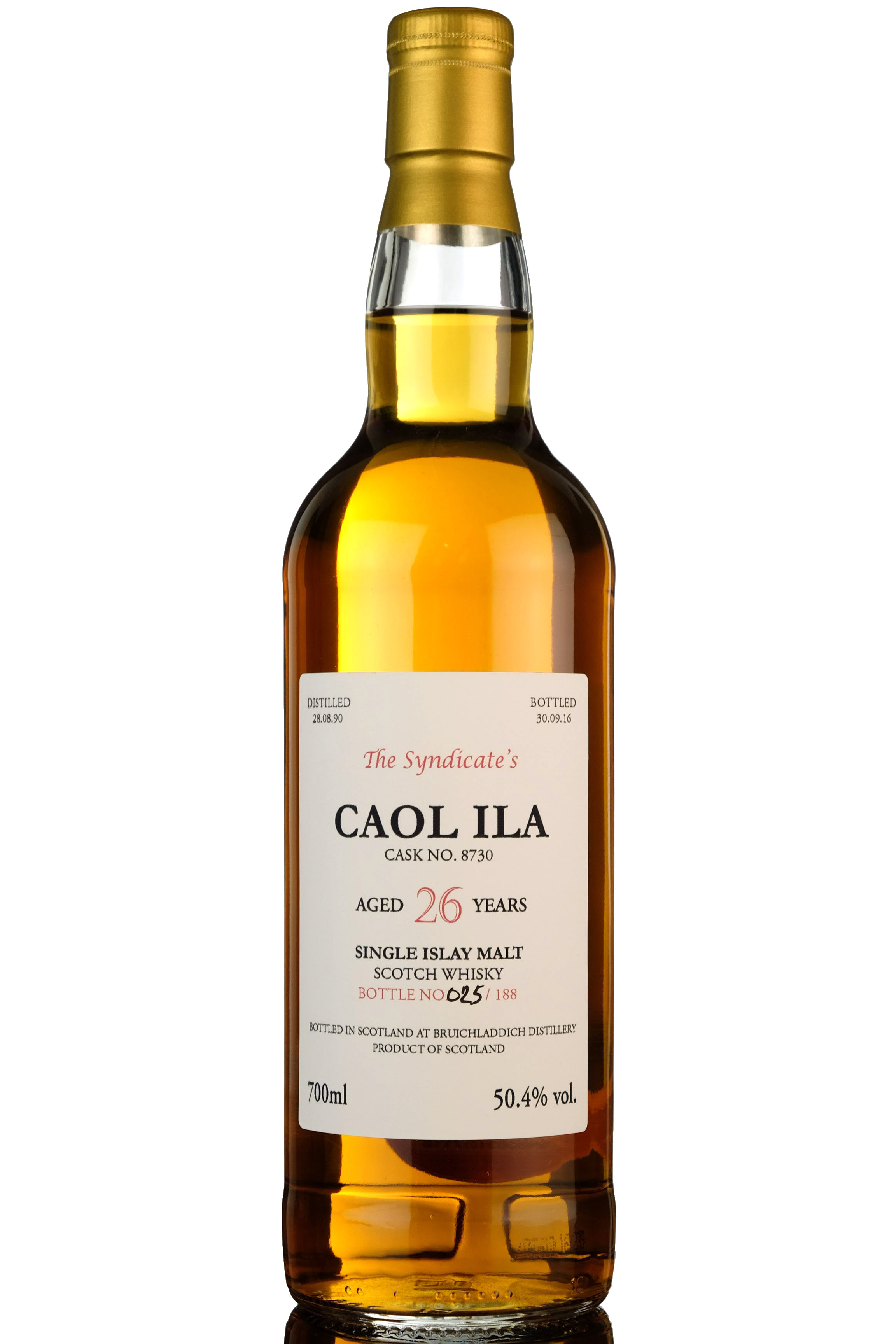 Caol Ila 1990-2016 - 26 Year Old - The Syndicate