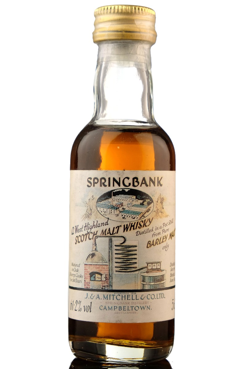 Springbank 1966-1990 - 24 Year Old Miniature