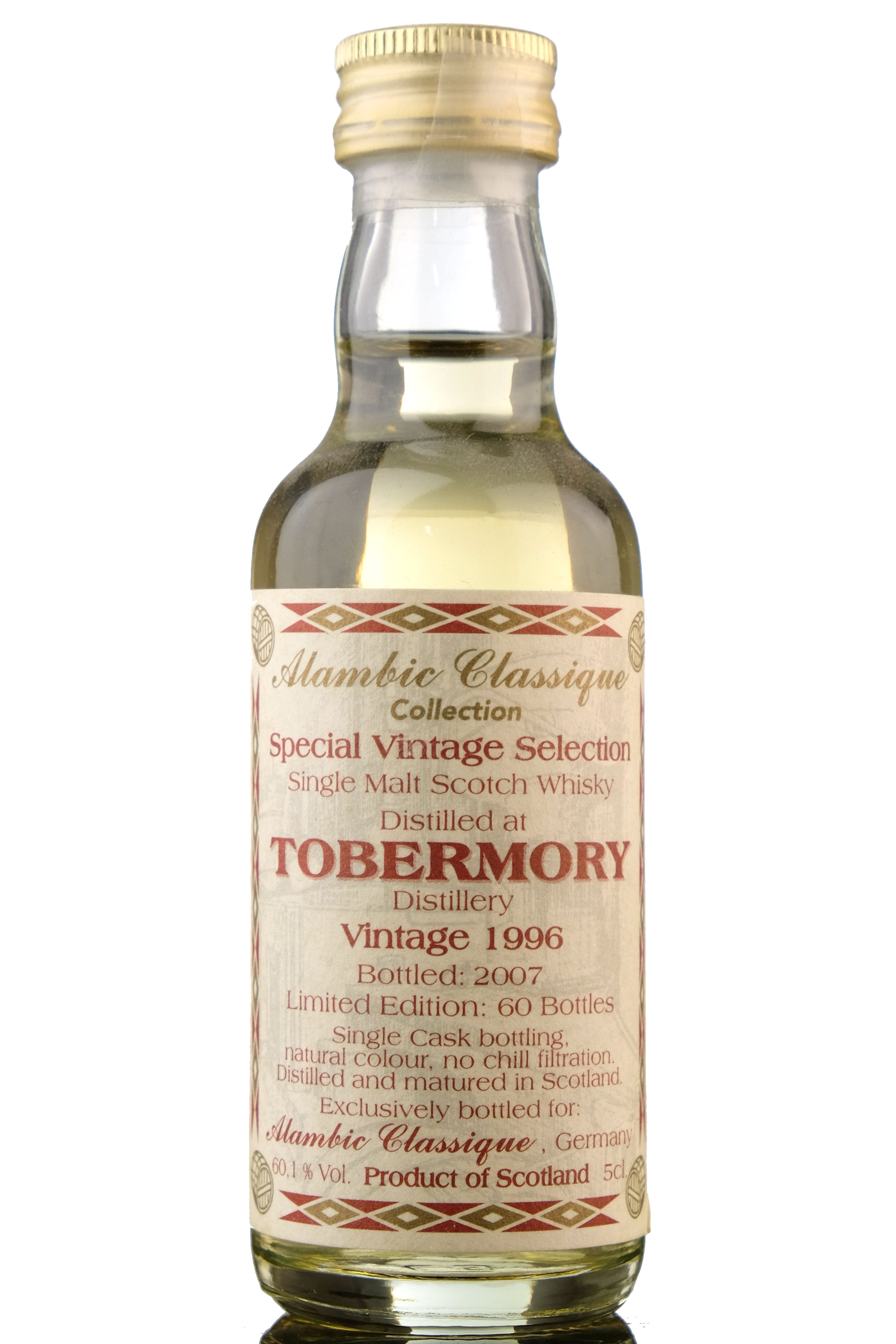 Tobermory 1996-2007 - Alambic Classique Collection Miniature