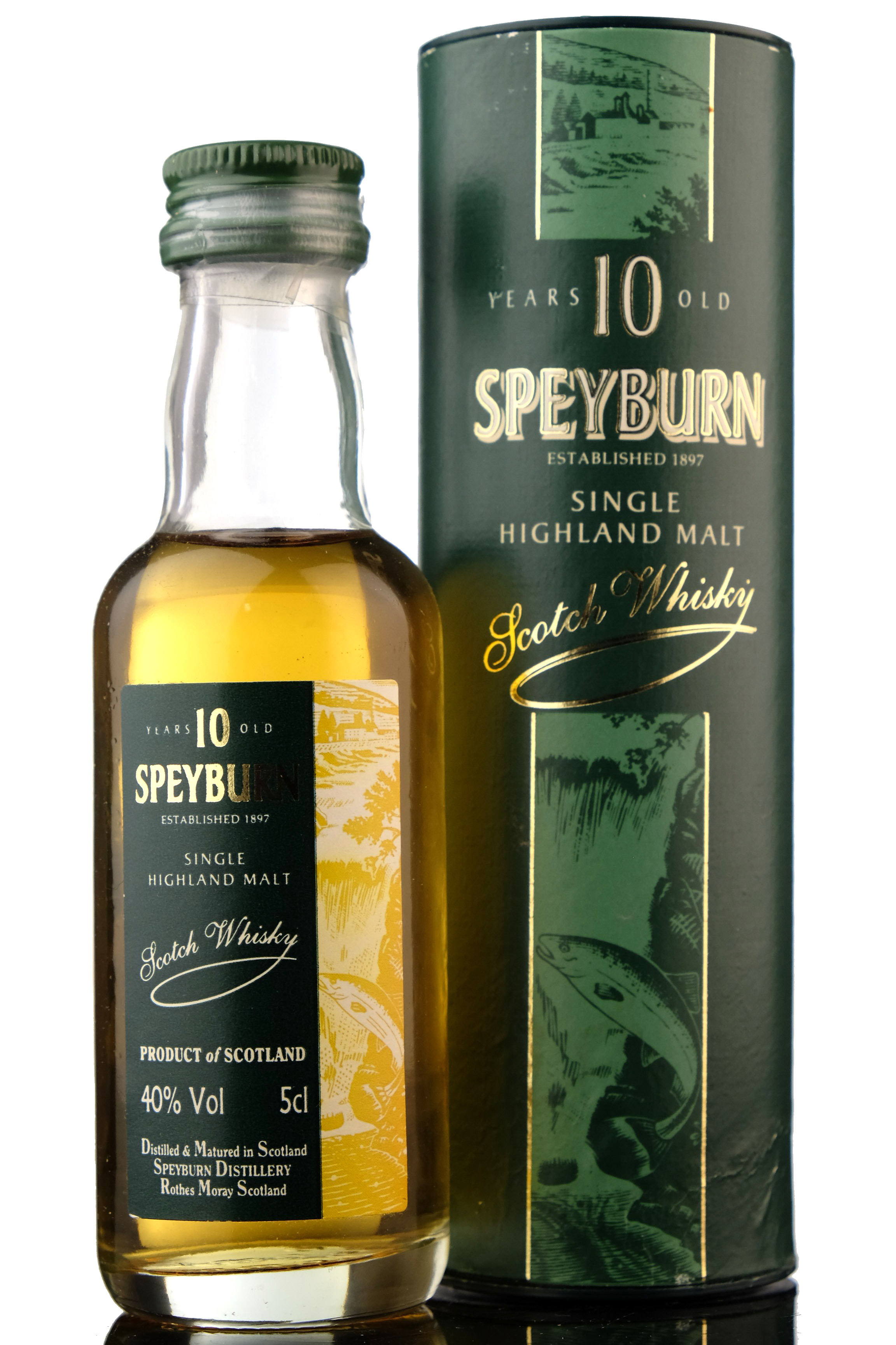 Speyburn 10 Year Old Miniature