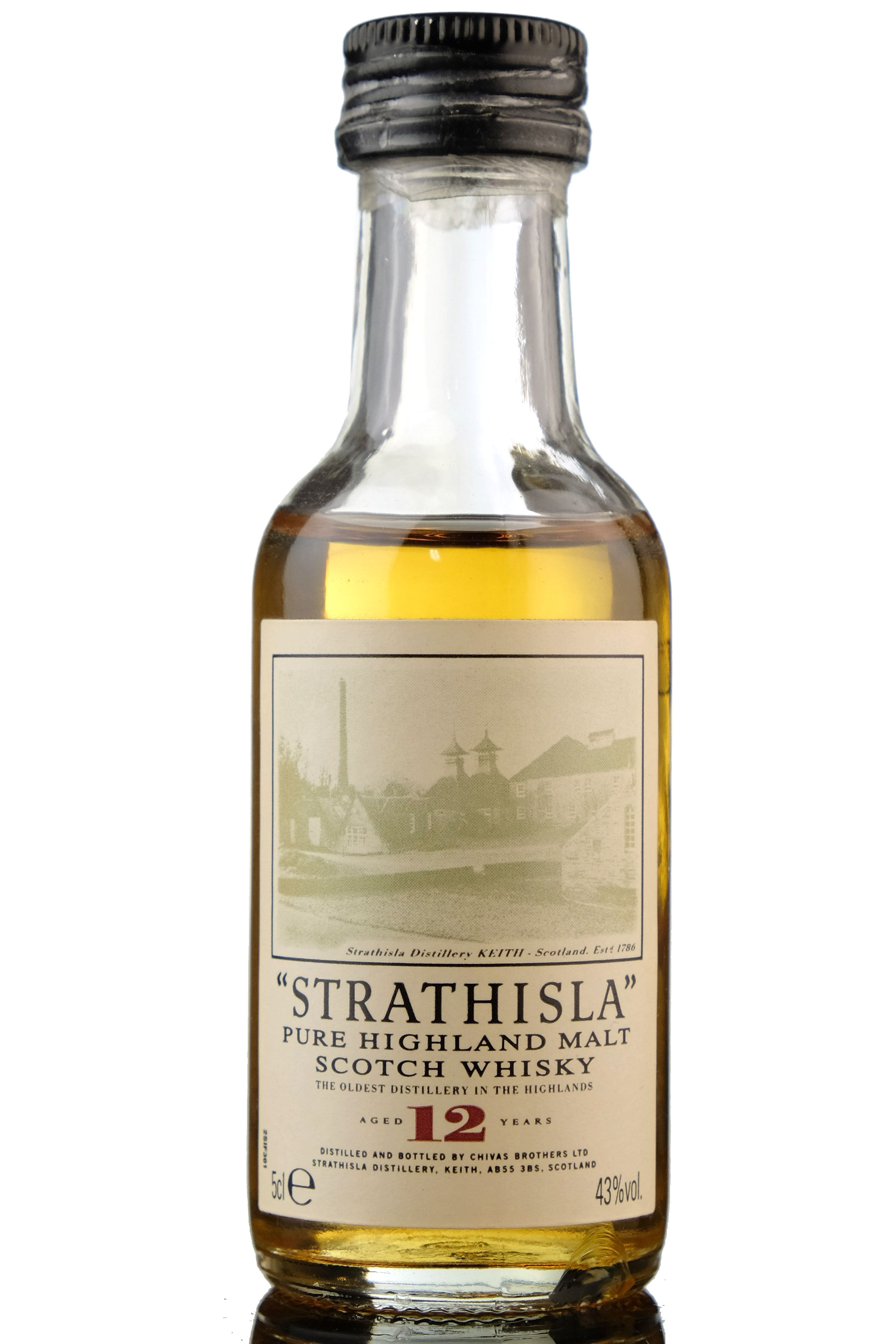 Strathisla 12 Year Old Miniature