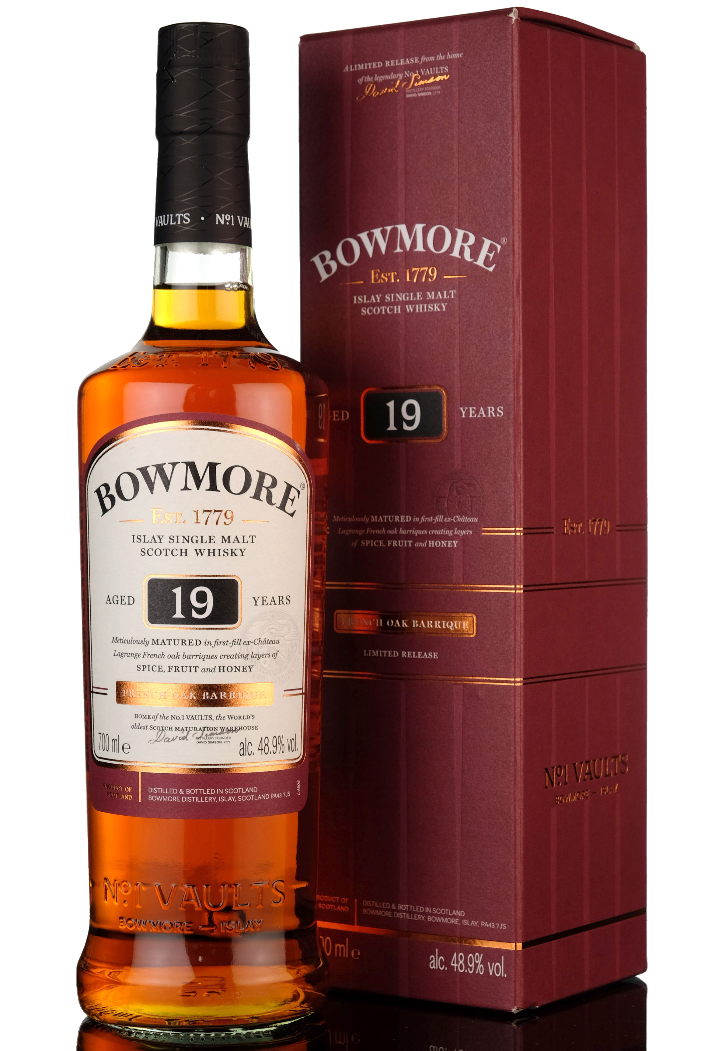 Bowmore 19 Year Old - French Oak Barrique