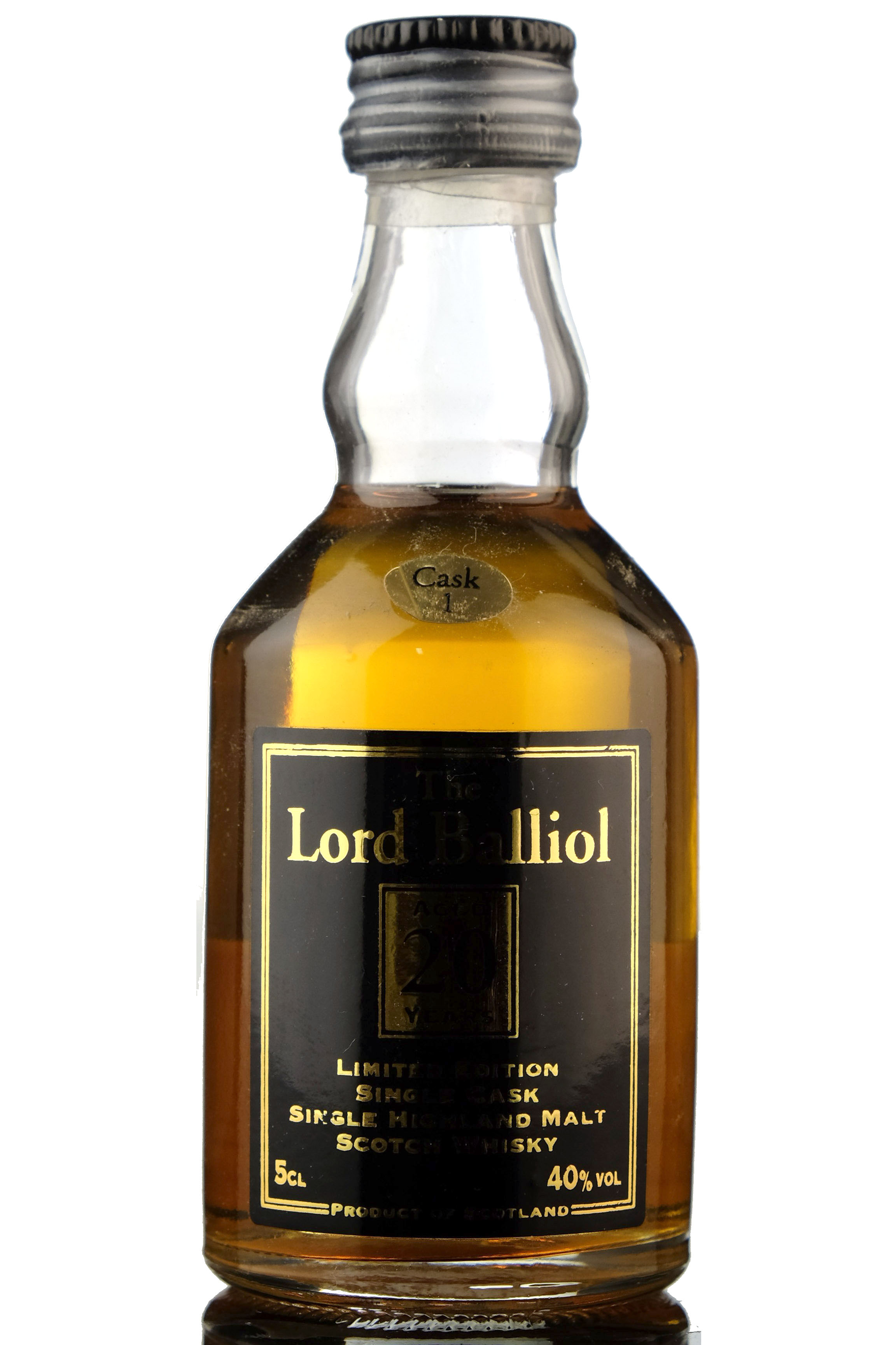 Lord Balliol 20 Year Old - Cask 1 Miniature