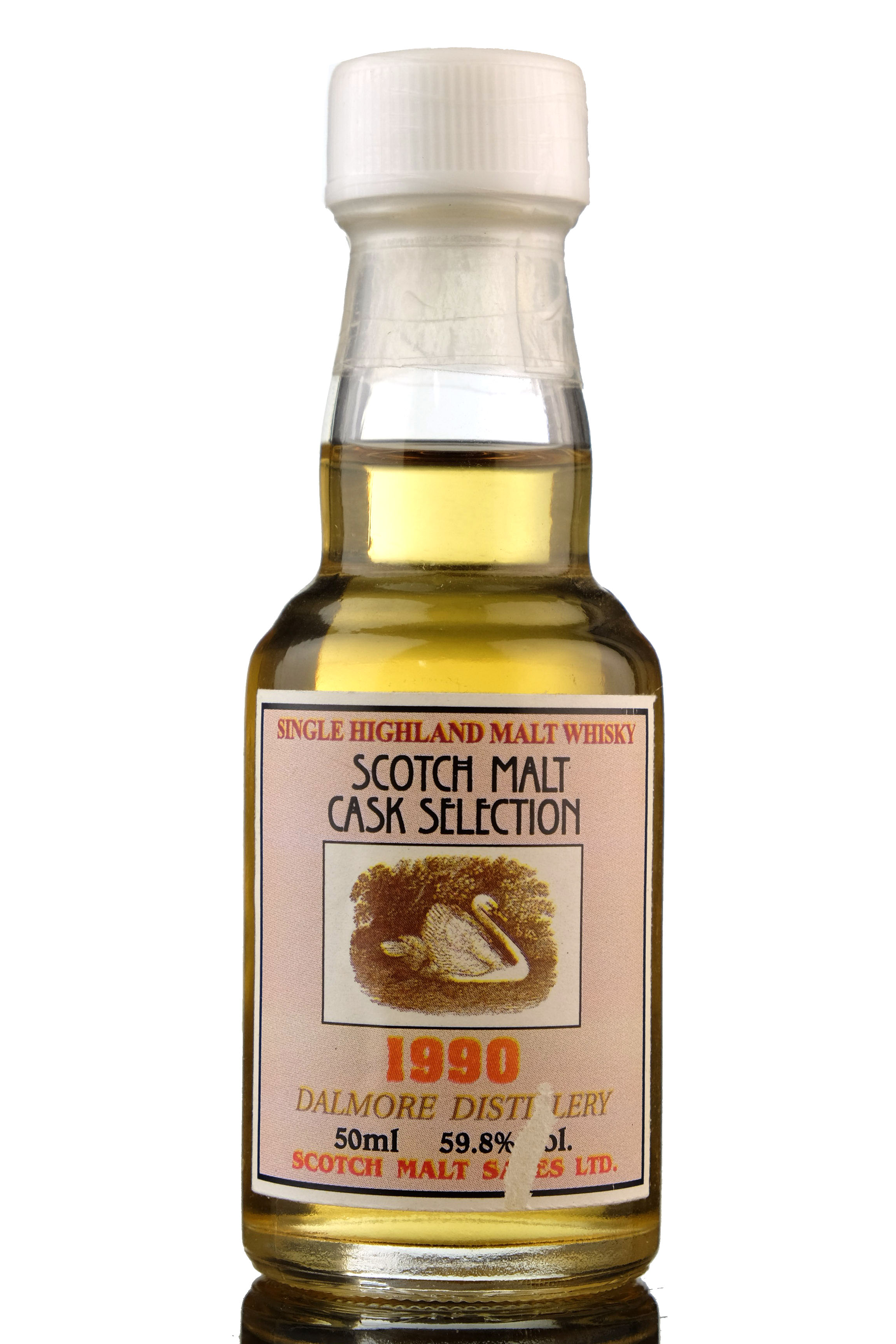 Dalmore 1990 - Scotch Malt Cask Selection Miniature