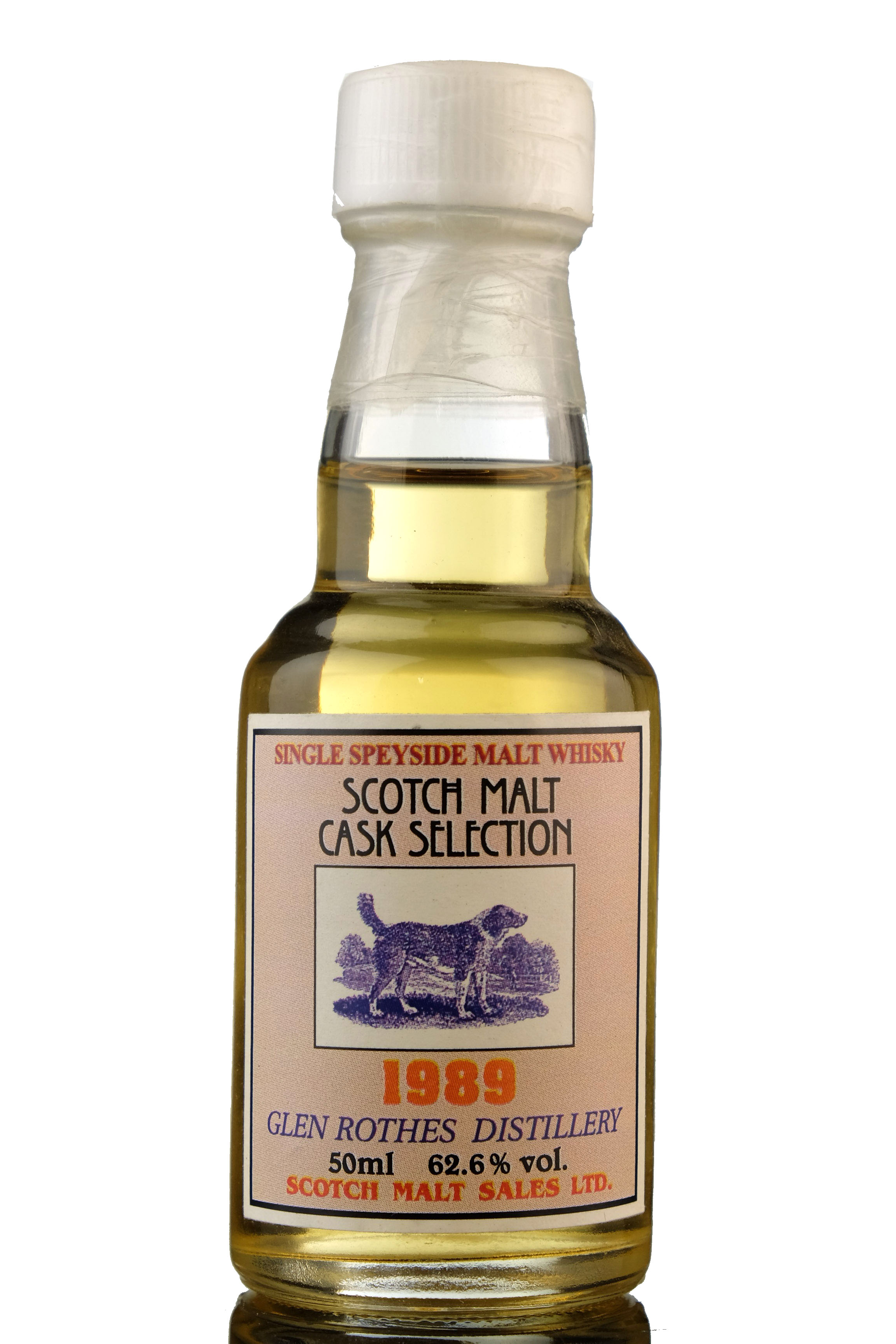 Glen Rothes 1989 - Scotch Malt Cask Selection Miniature