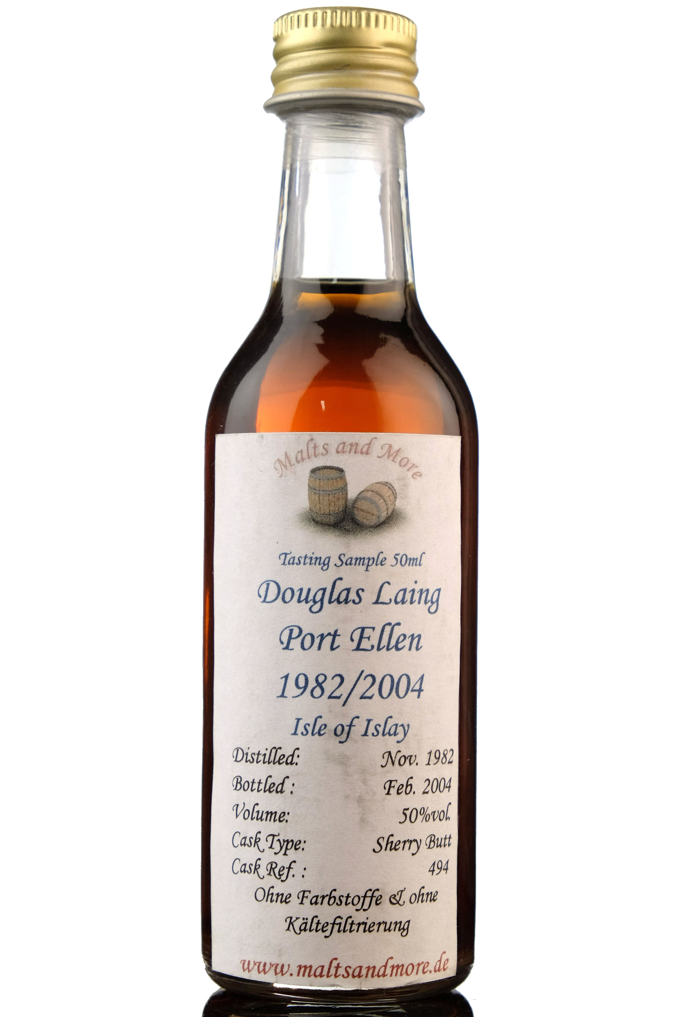 Port Ellen 1982-2004 - Douglas Laing Sample Miniature