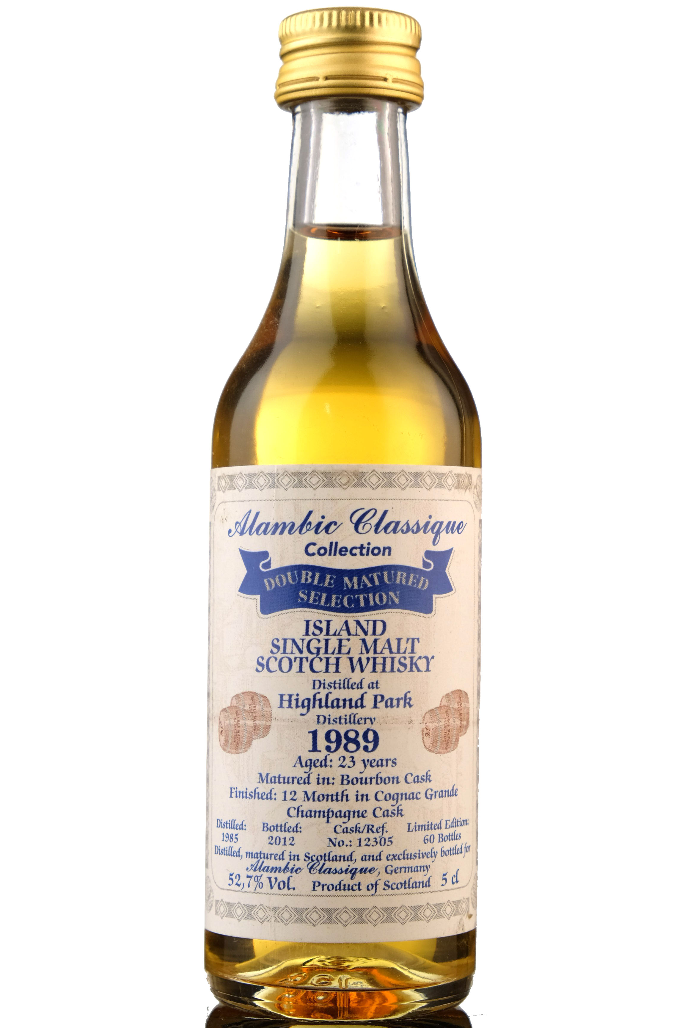Highland Park 1989-2012 - 23 Year Old - Alambic Classique Collection Miniature