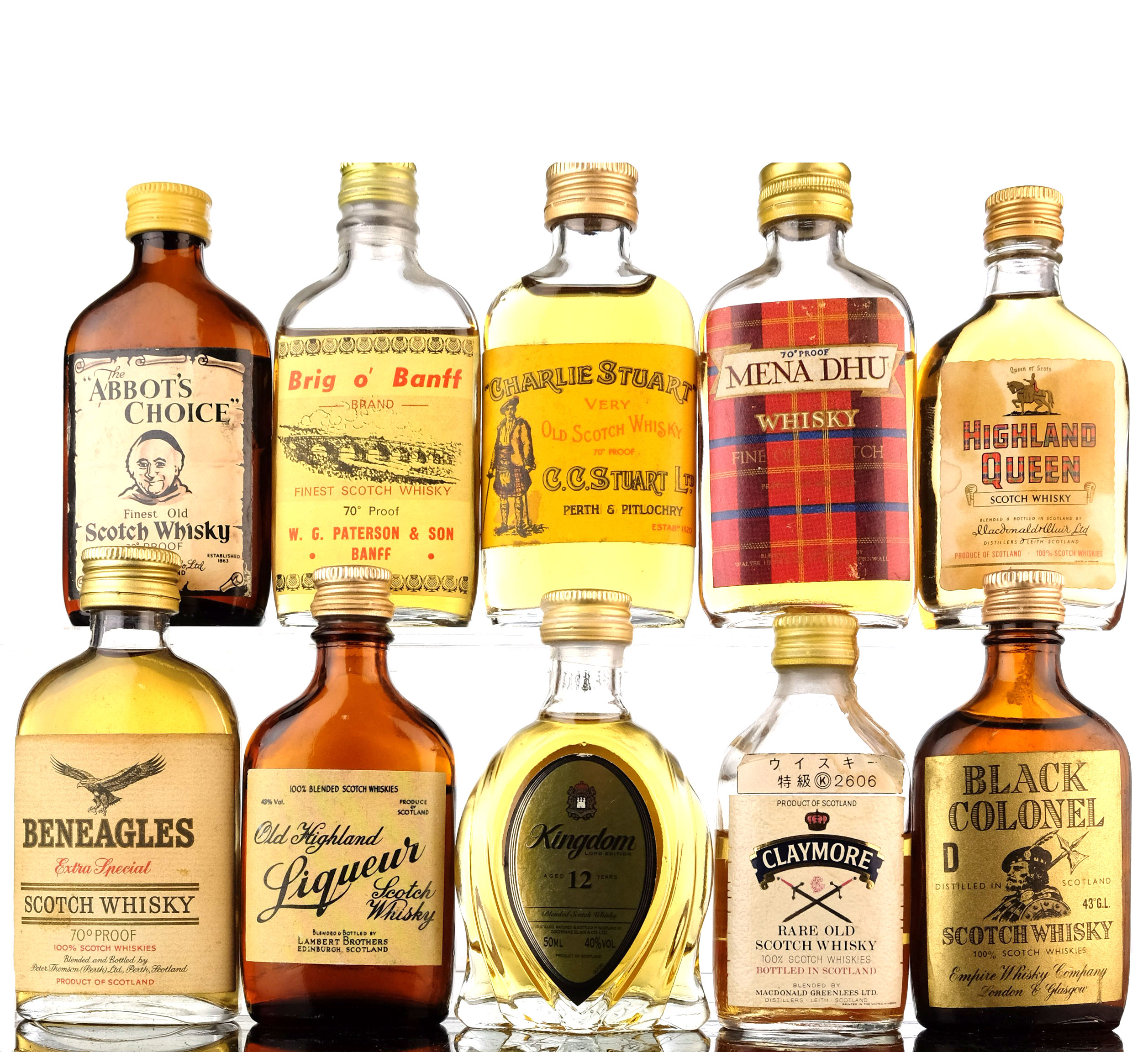 10 x Assorted Miniatures