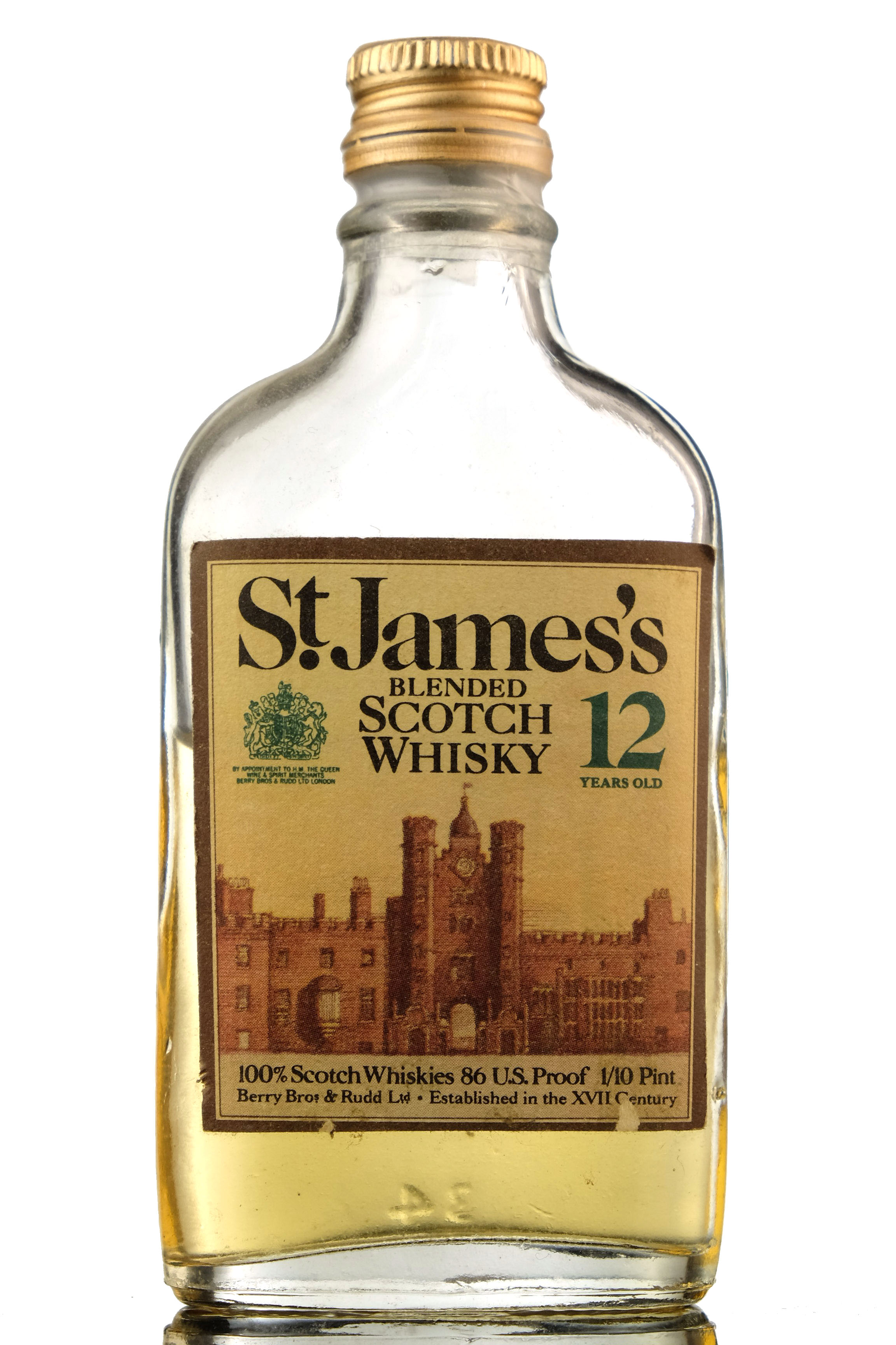 St James's 12 Year Old - 86 Proof - Berry Bros & Rudd Miniature