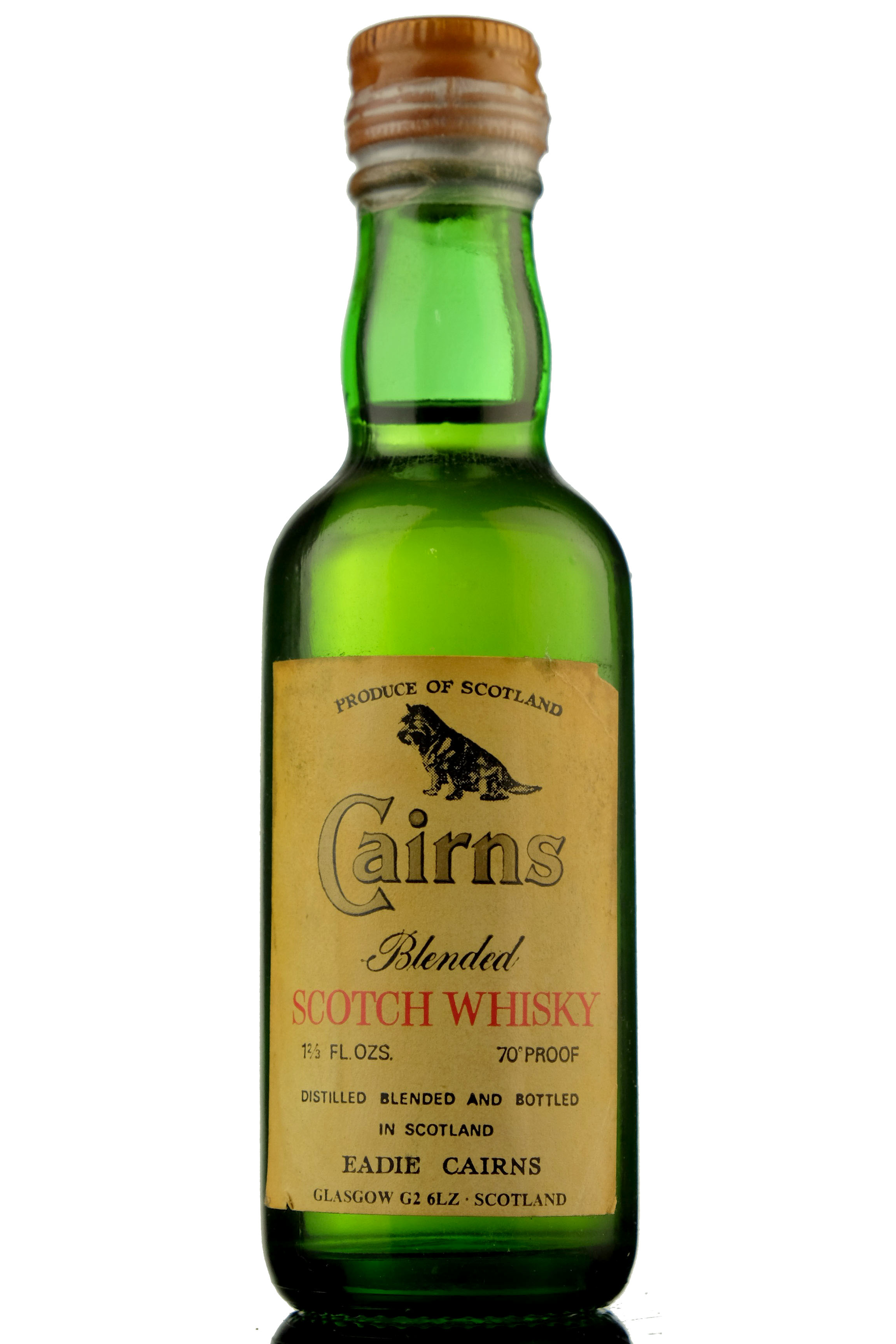 Cairns 70 Proof Miniature
