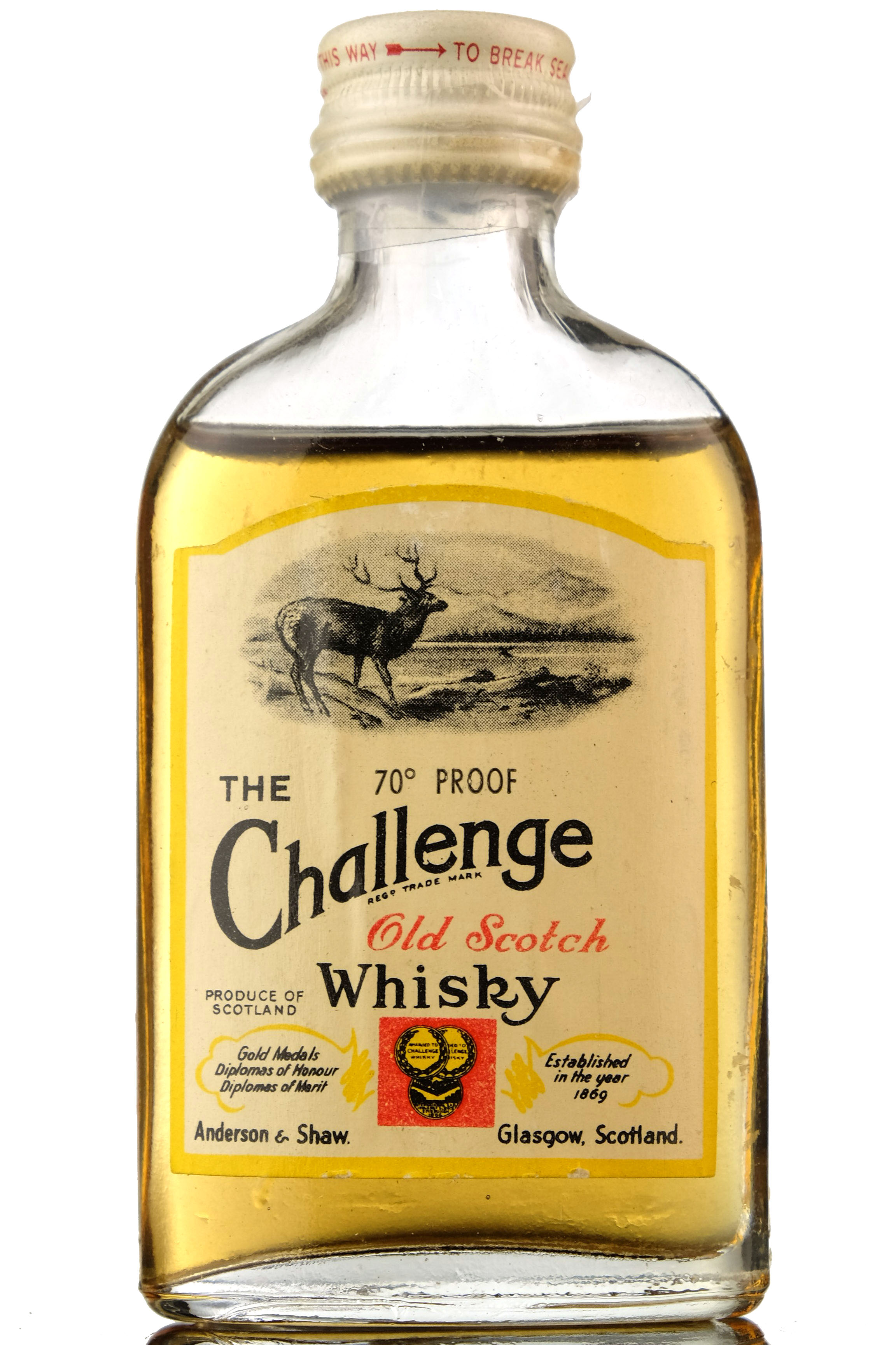 The Challenge 70 Proof Miniature