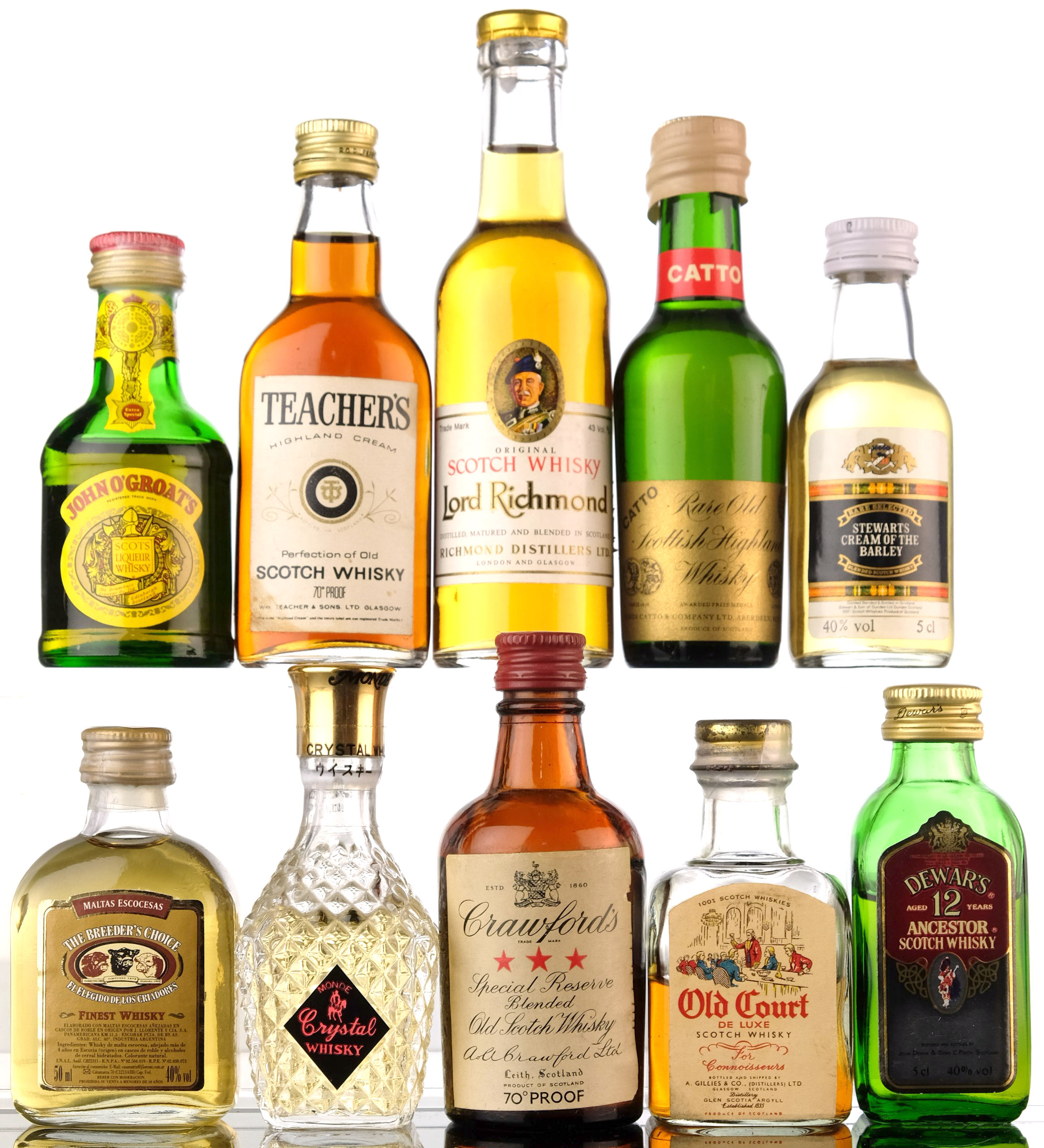 10 x Assorted Miniatures