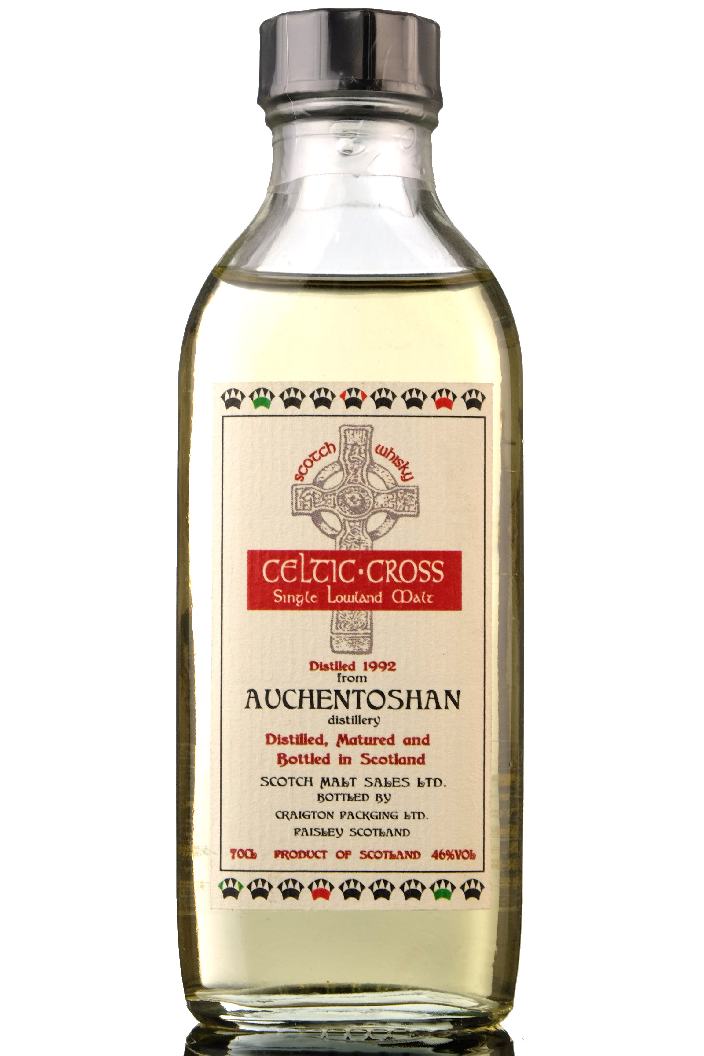 Auchentoshan 1992 - Celtic Cross 10cl Miniature
