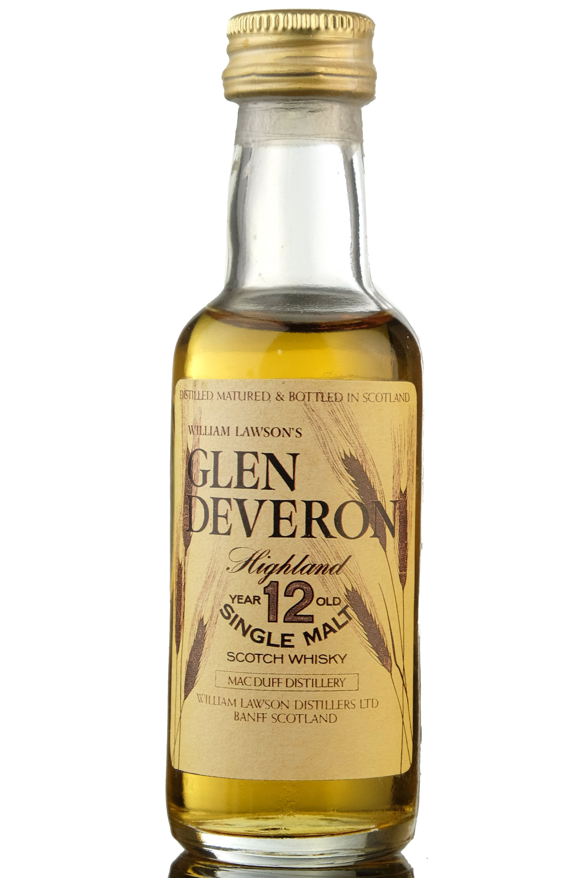 Glen Deveron 12 Year Old Miniature