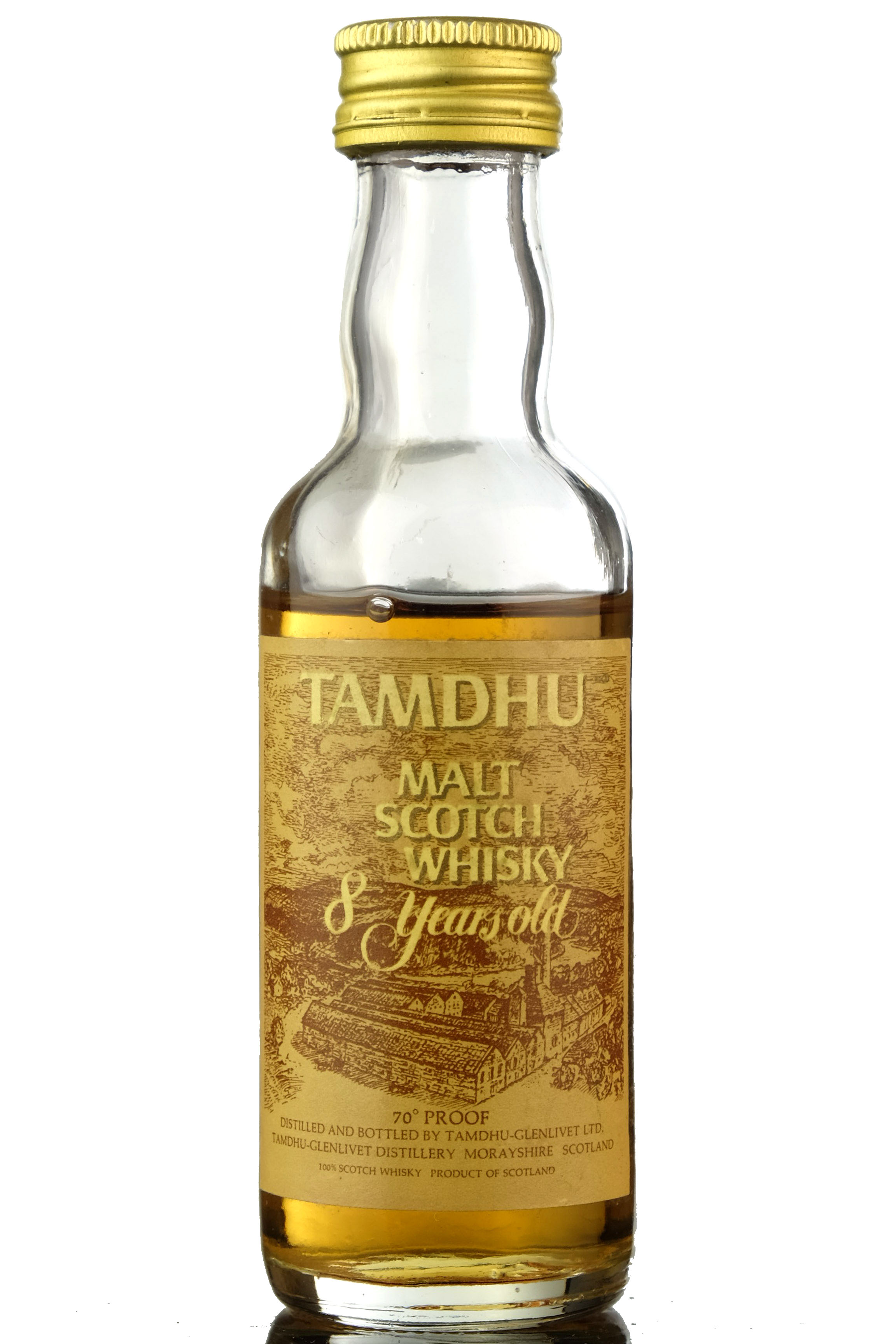 Tamdhu 8 Year Old - 70 Proof Miniature