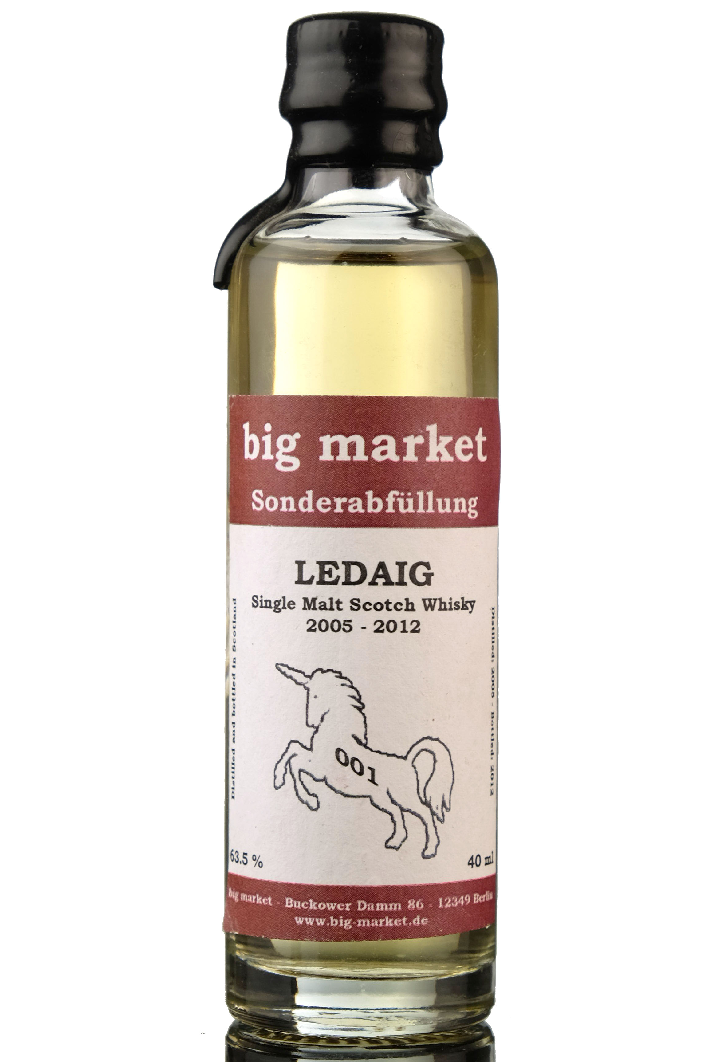 Ledaig 2005-2012 - Big Market Miniature