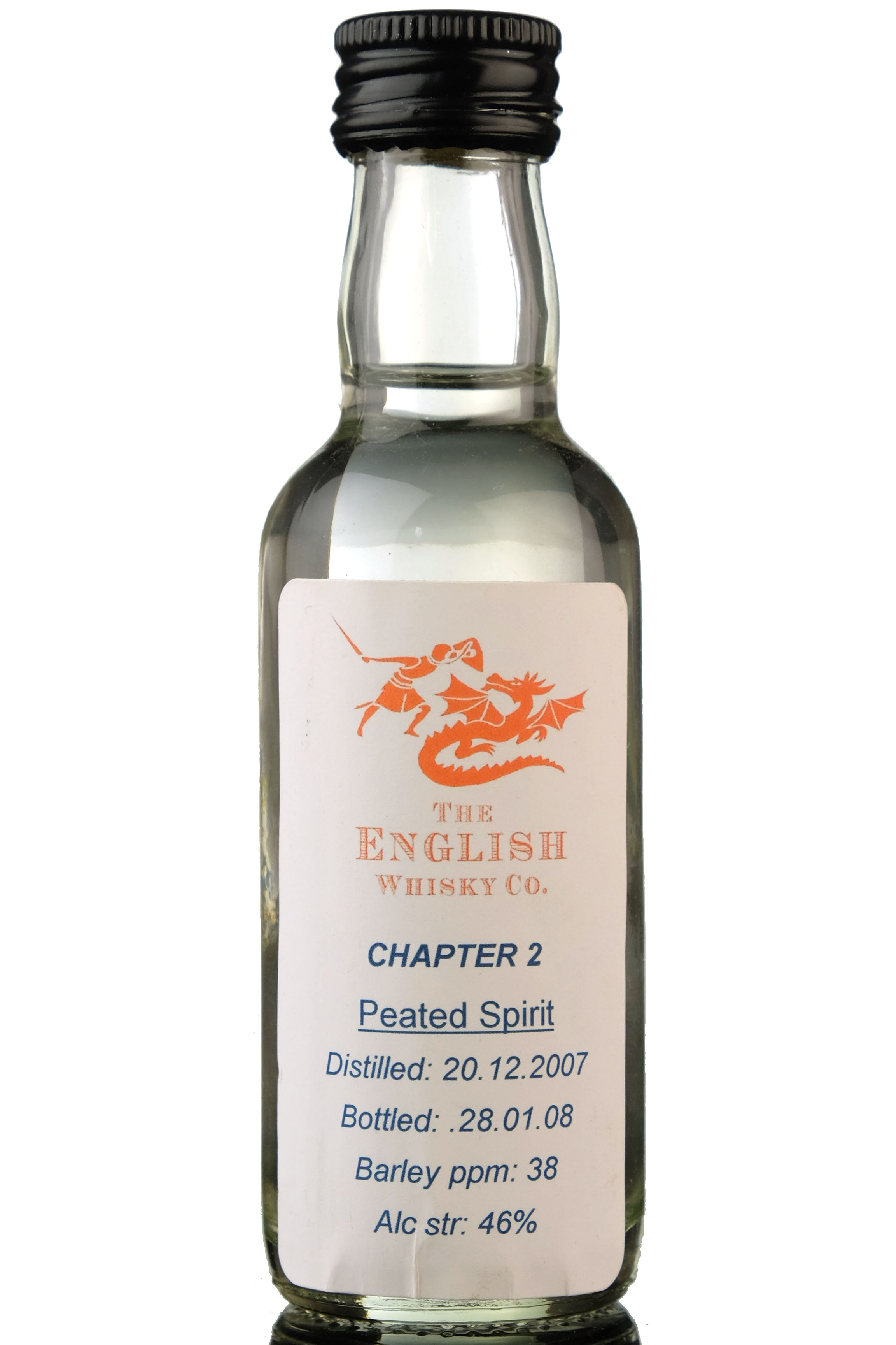 English Whisky Chapter 2 - 2007-2008 - Peated Spirit Miniature