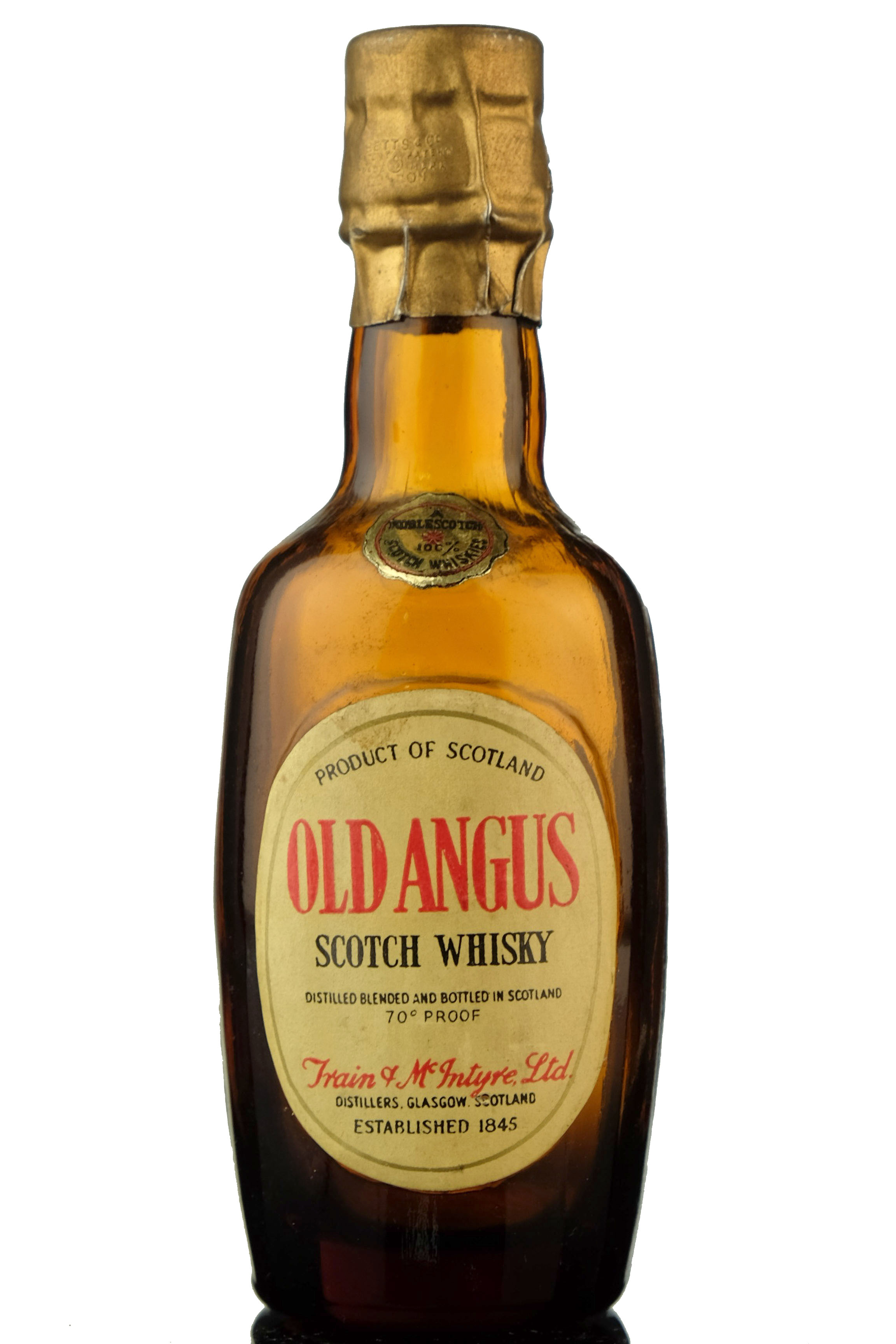 Old Angus 70 Proof Miniature