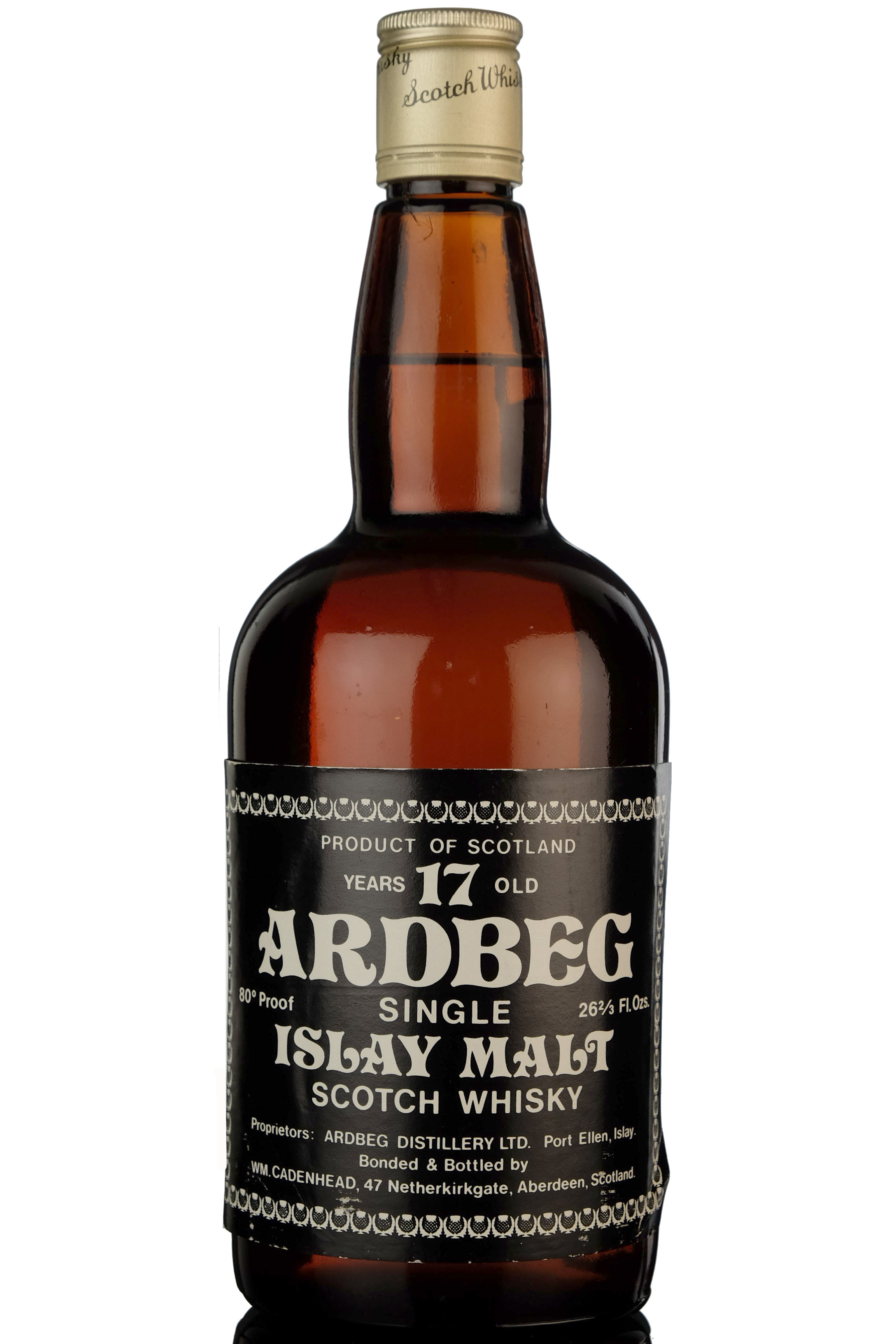 Ardbeg 17 Year Old - Cadenheads Dumpy - Pre 1977