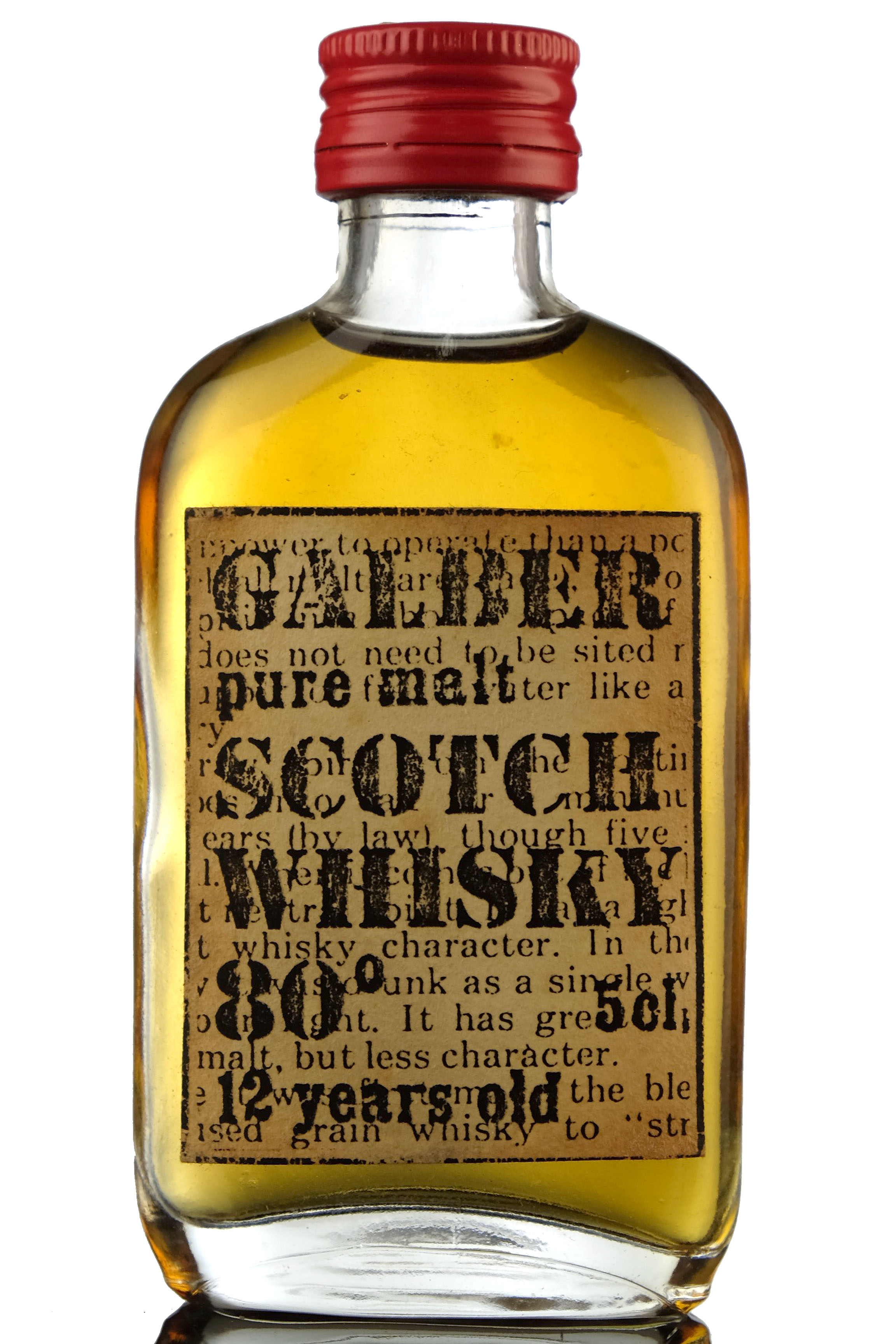 Galber 12 Year Old - 80 Proof Miniature