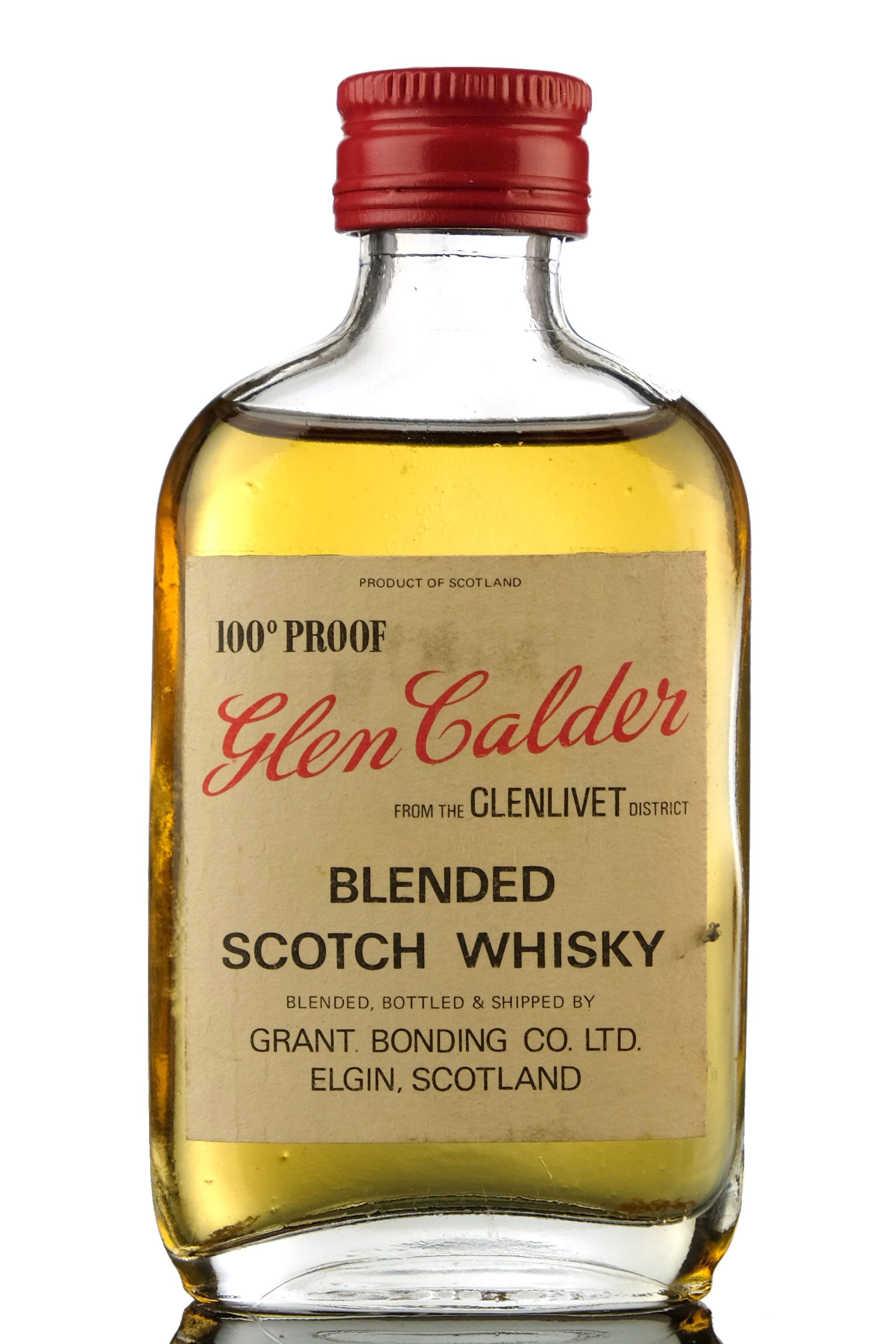 Glen Calder 100 Proof Miniature
