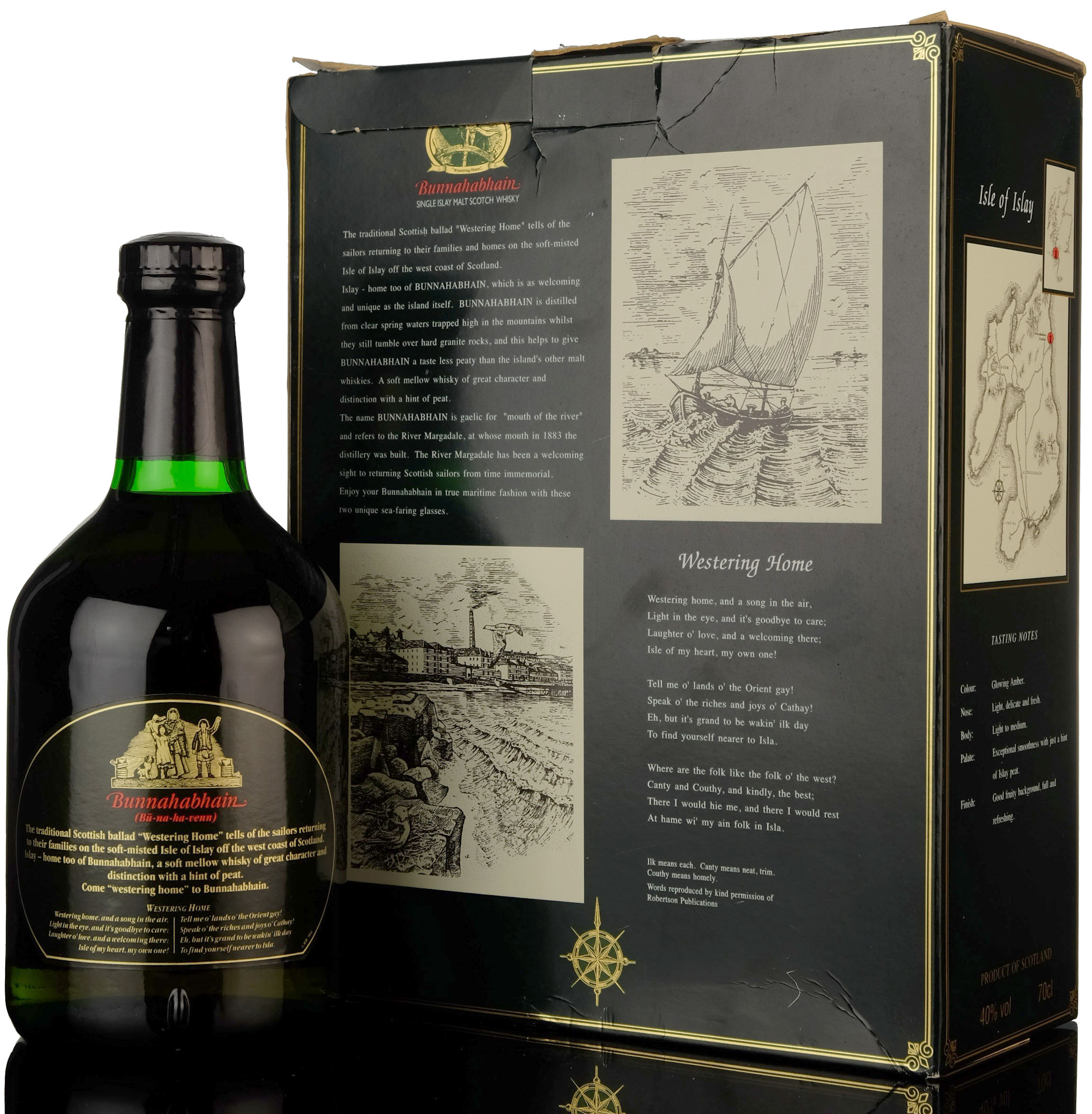 Bunnahabhain 12 Presentation Set