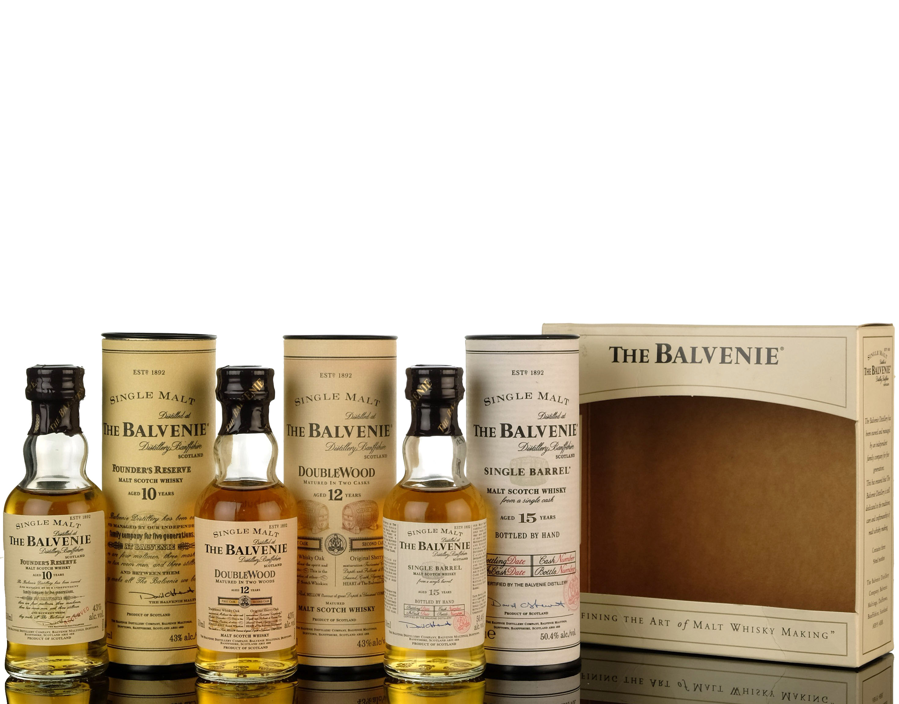 Balvenie Miniature Presentation Pack