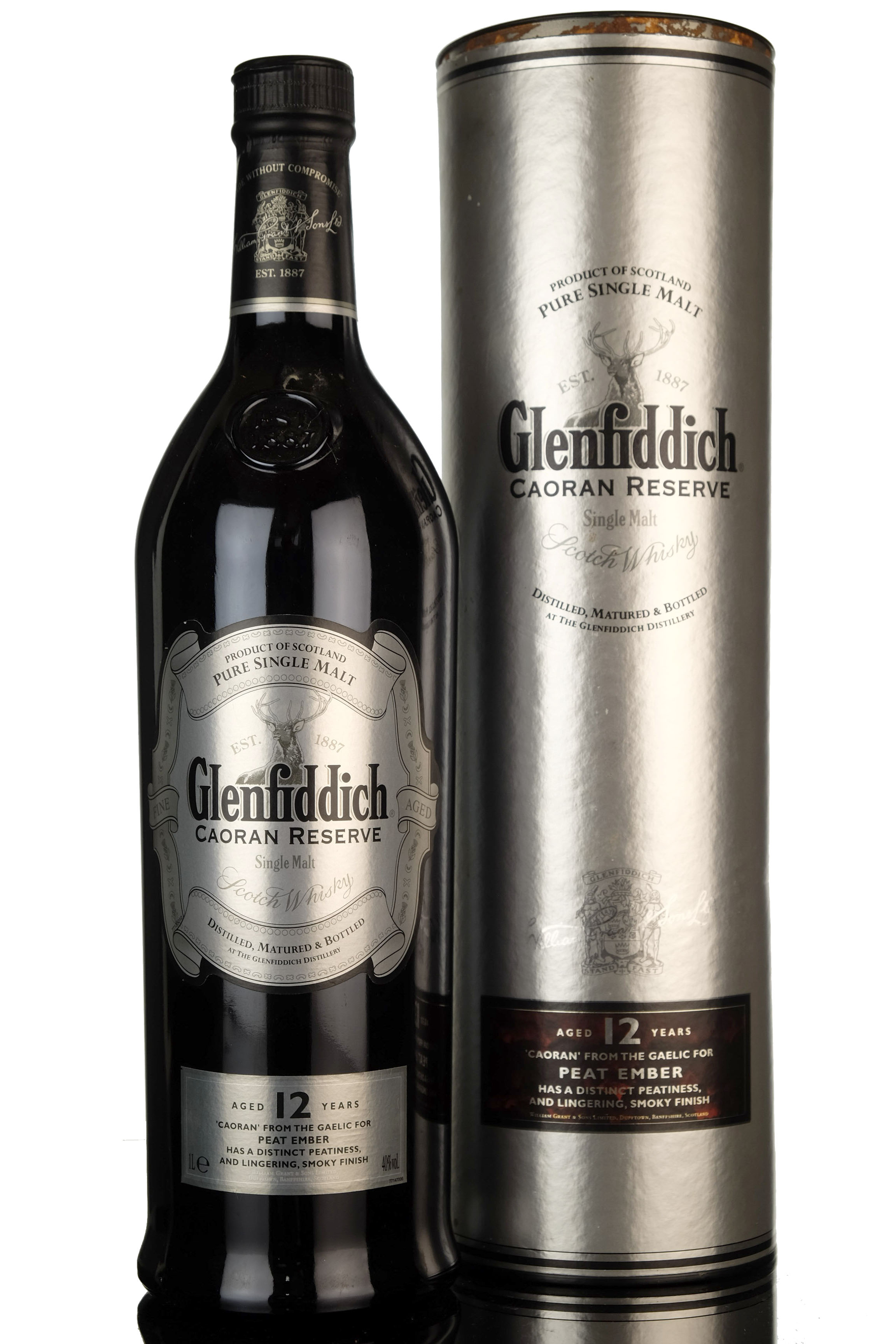 Glenfiddich 12 Year Old - Caoran Reserve - 1 Litre