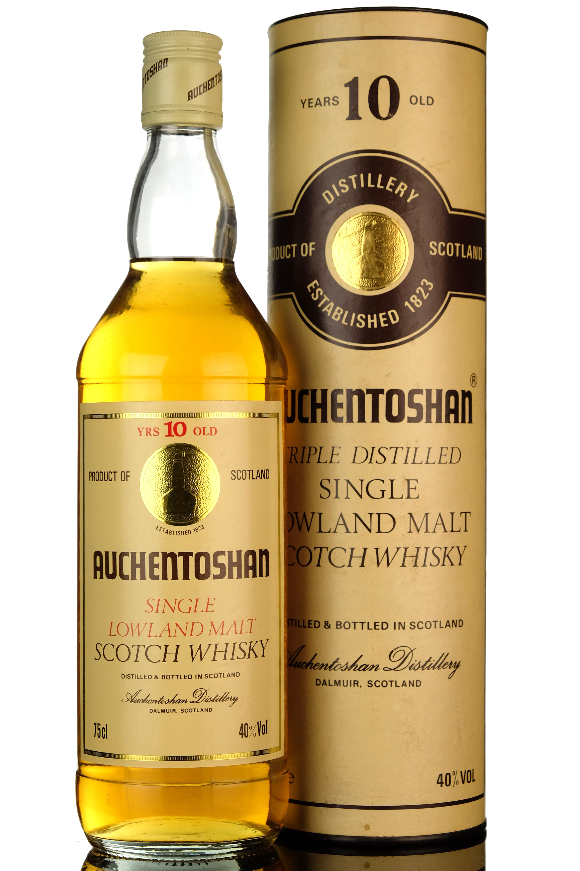 Auchentoshan 10 Year Old - 1980s