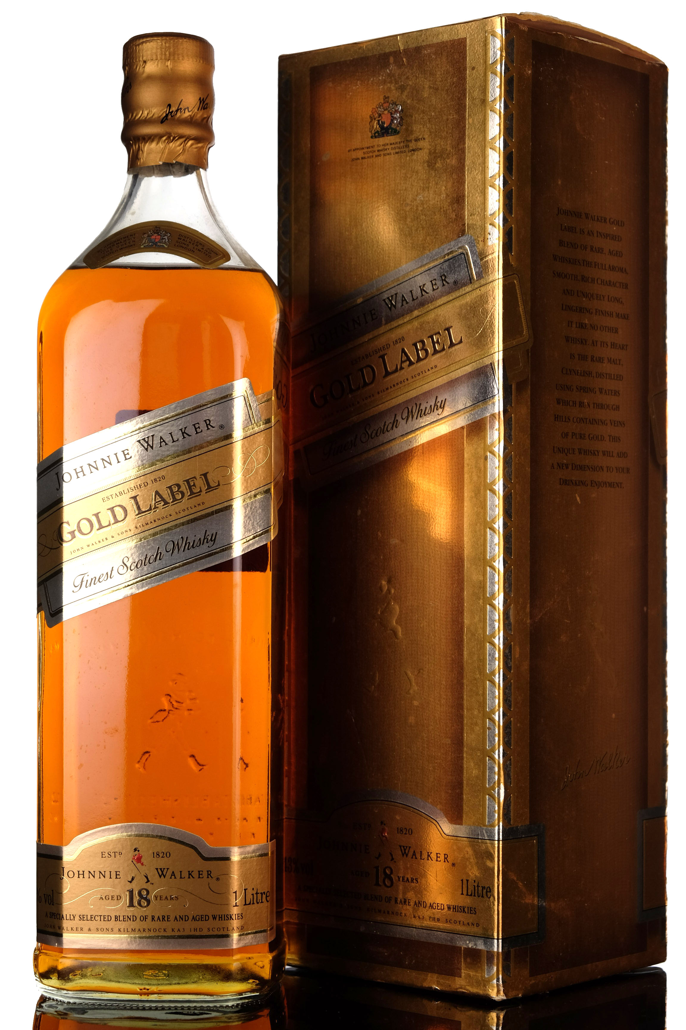 Johnnie Walker Gold Label - 1 Lite