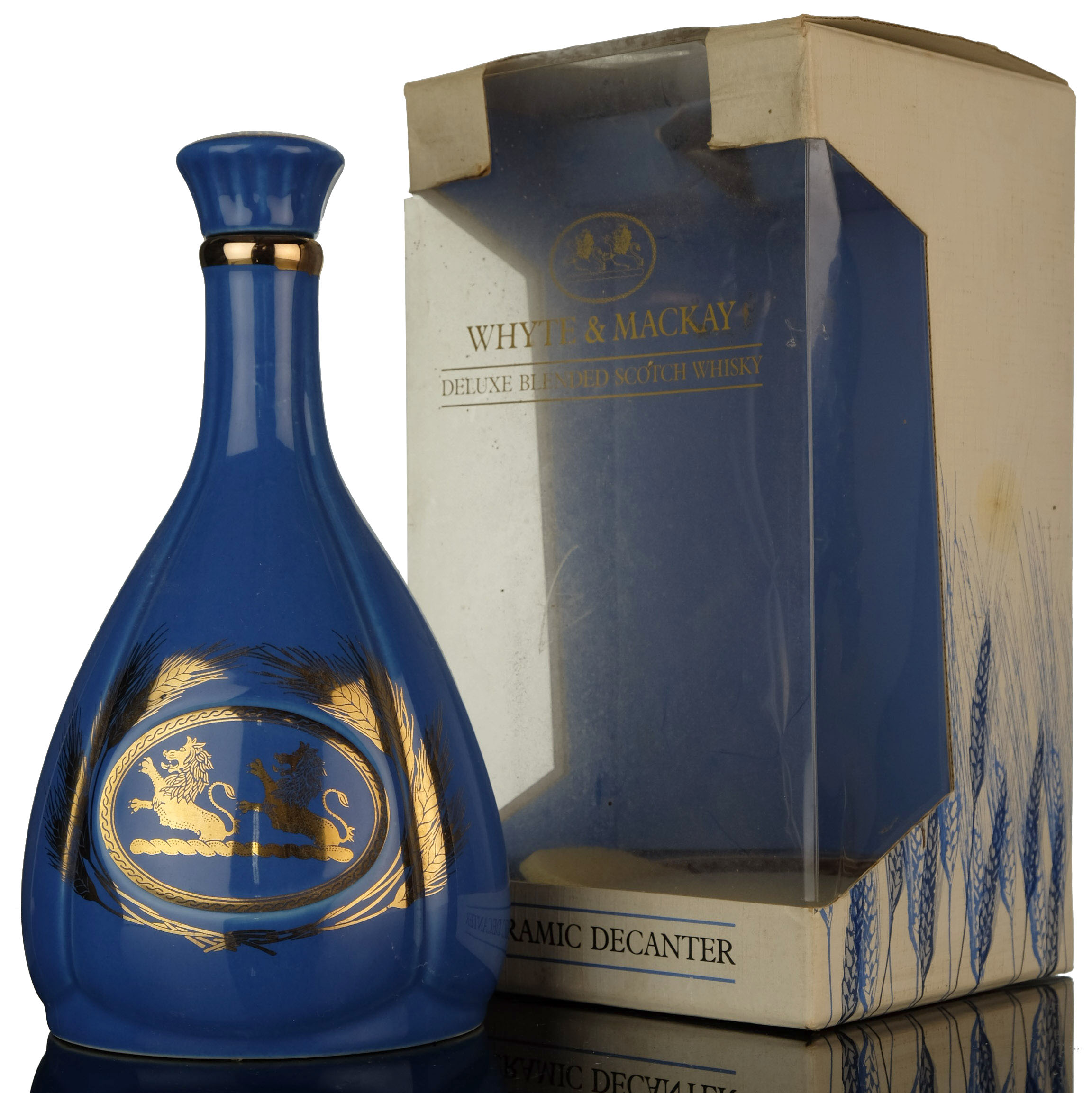 Whyte & MacKay Ceramic Decanter- 1980s