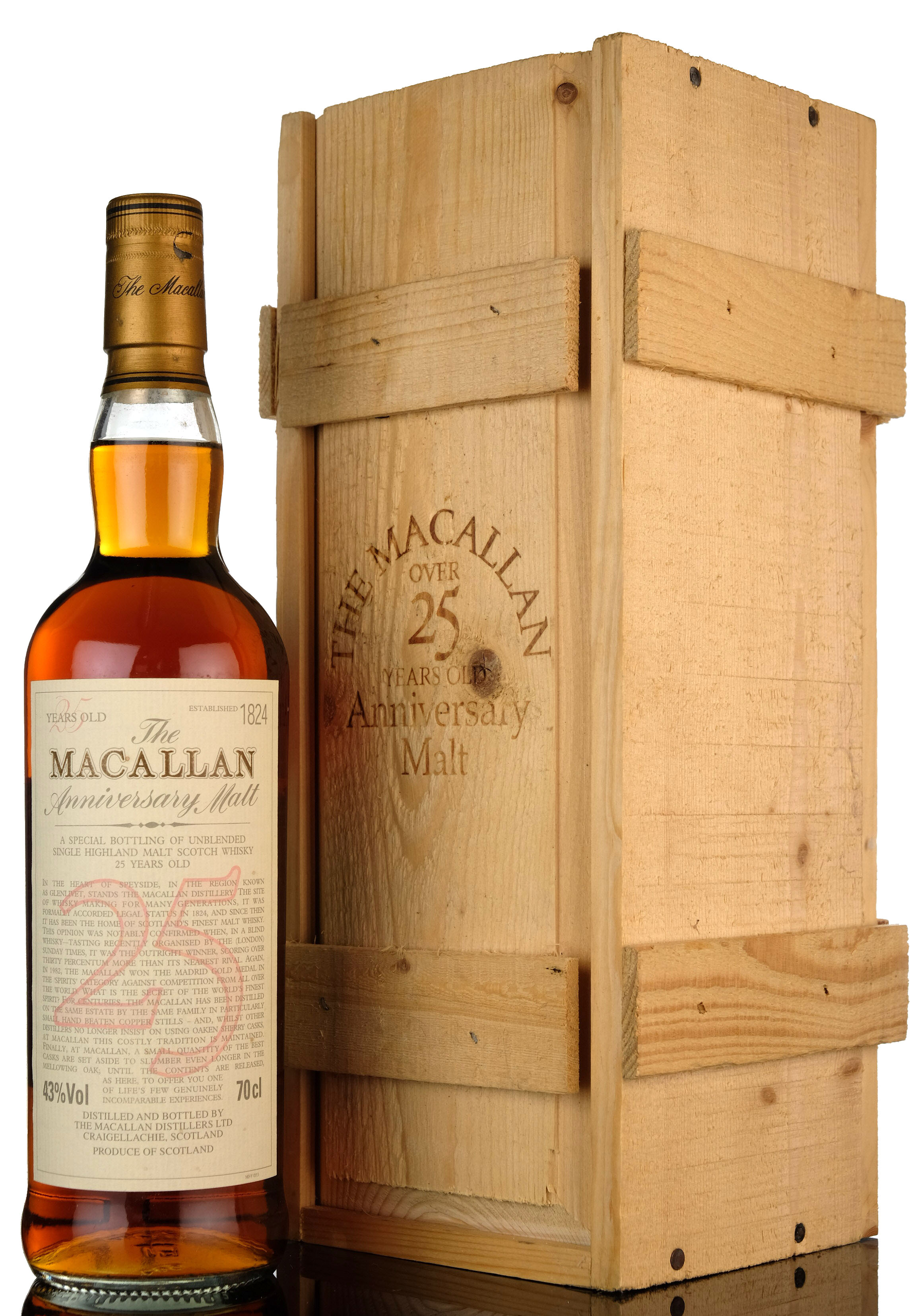 Macallan 25 Year Old - Anniversary Malt