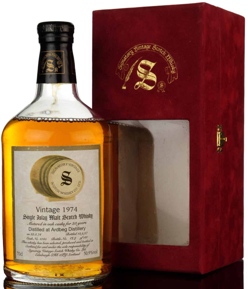 Ardbeg 1974-1997 - 23 Year Old - Signatory Vintage