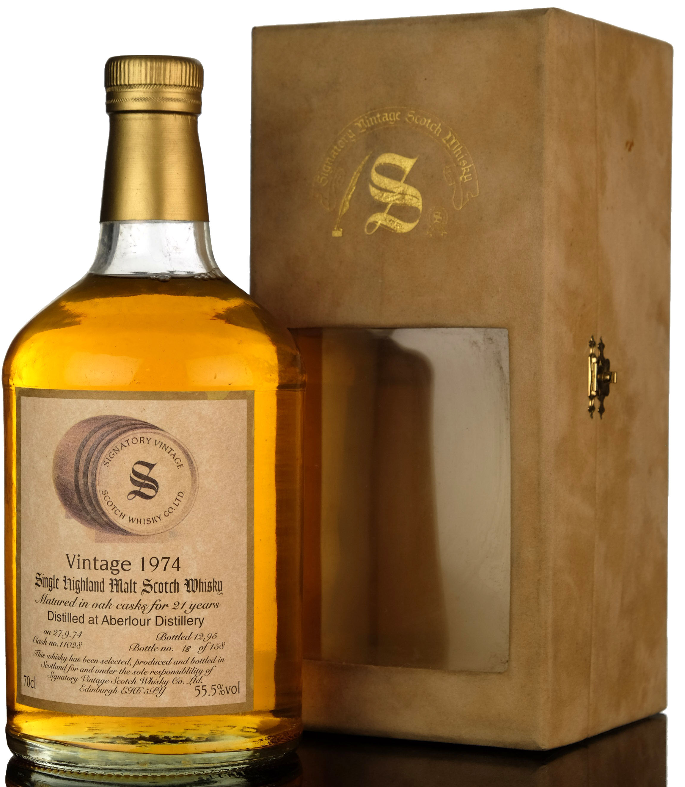 Aberlour 1974 - 1995 21 Signatory Vintage